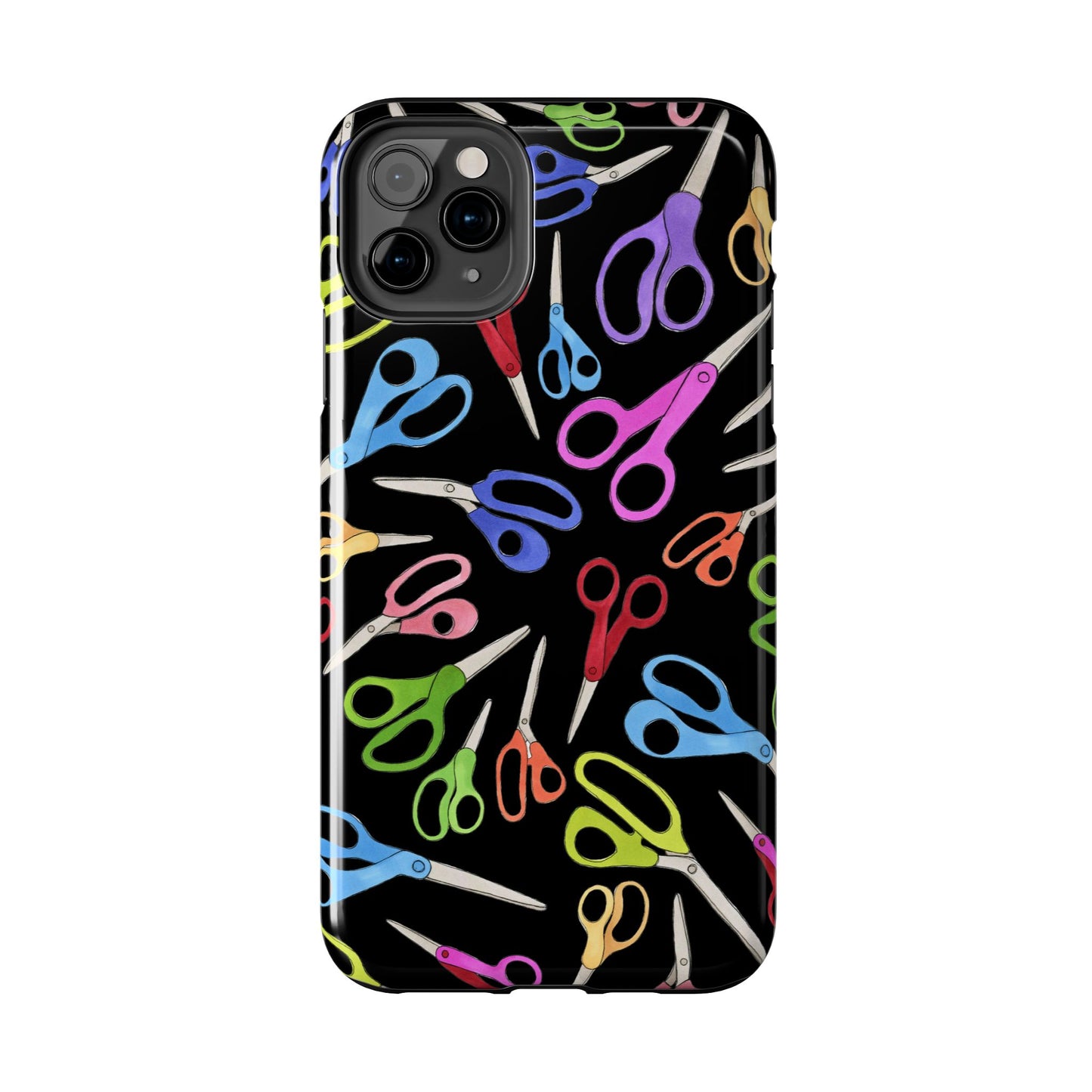 Shear Fun Black Phone Case