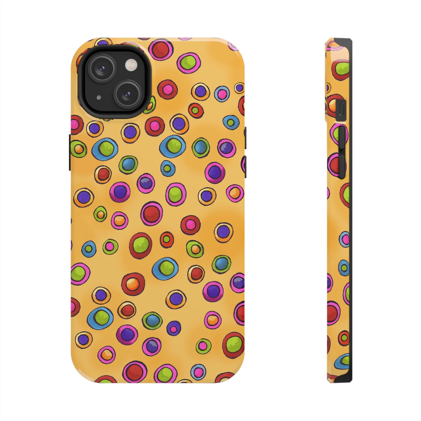 Dopey Dots Yellow Phone Case