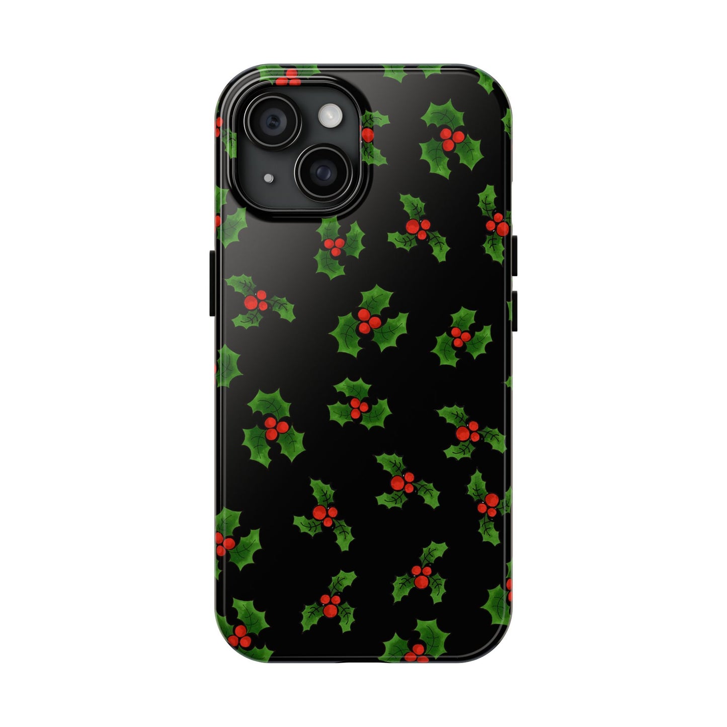 Lotsa Holly Black Phone Case