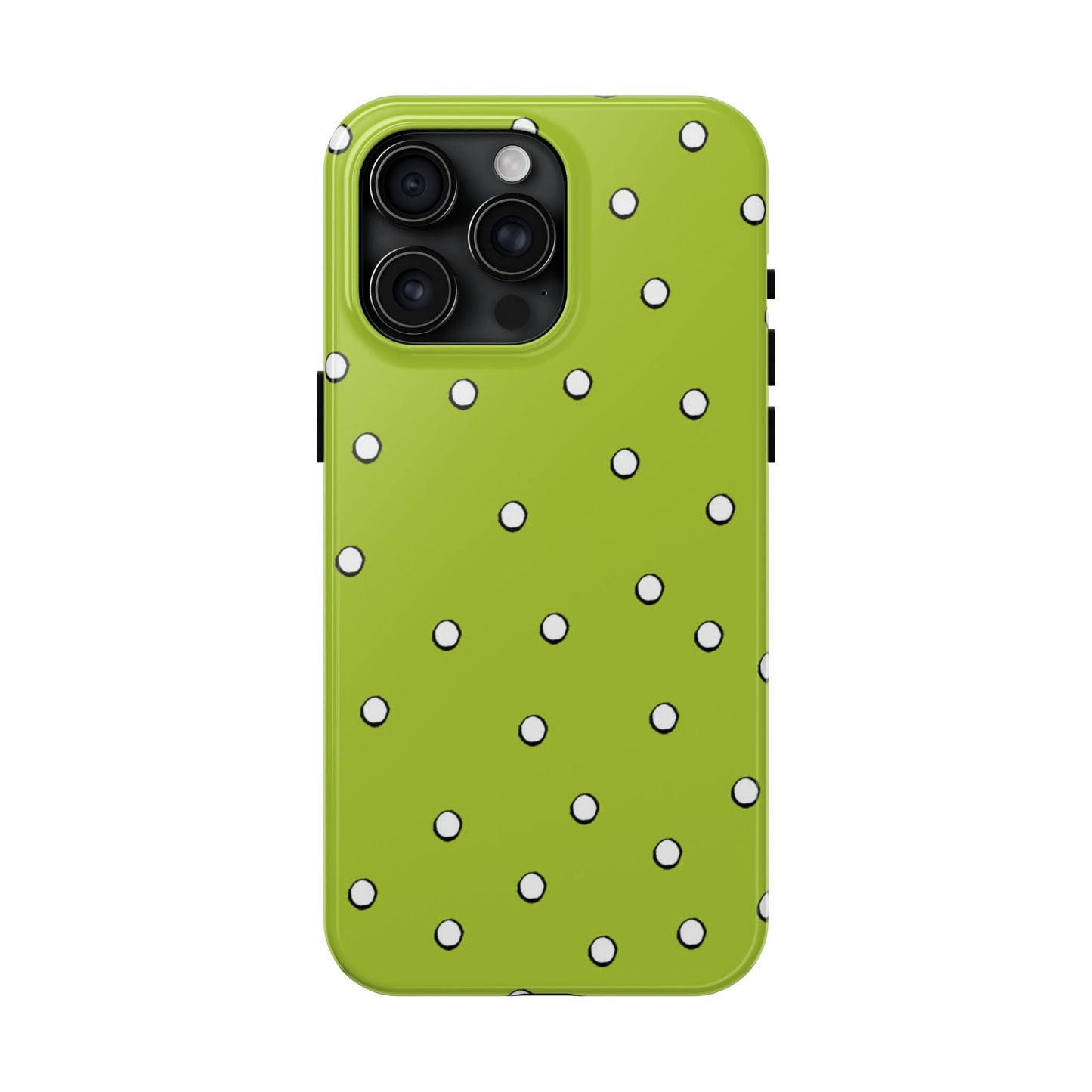 Lime Dots Phone Case