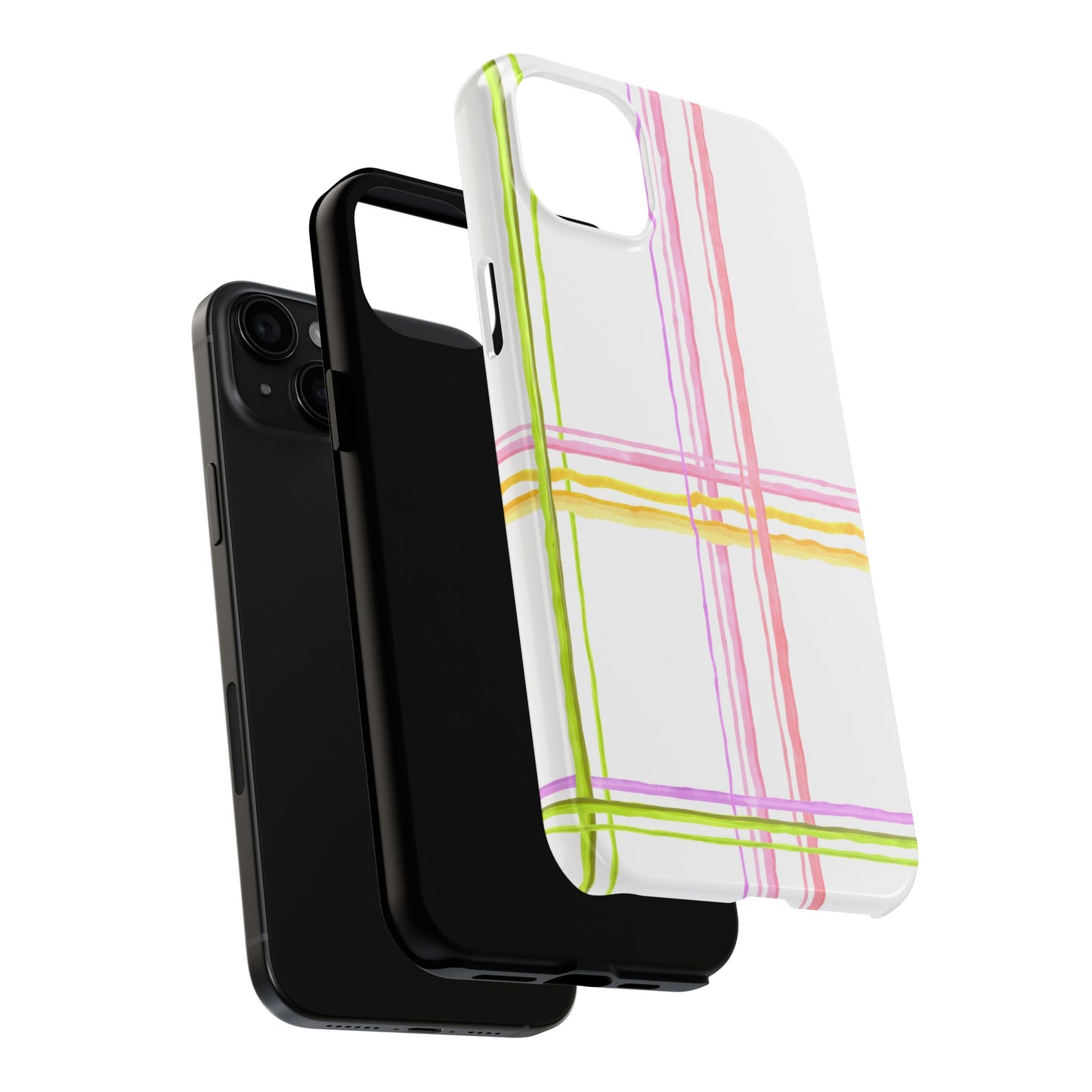 Cupcake Plaid Phone Case