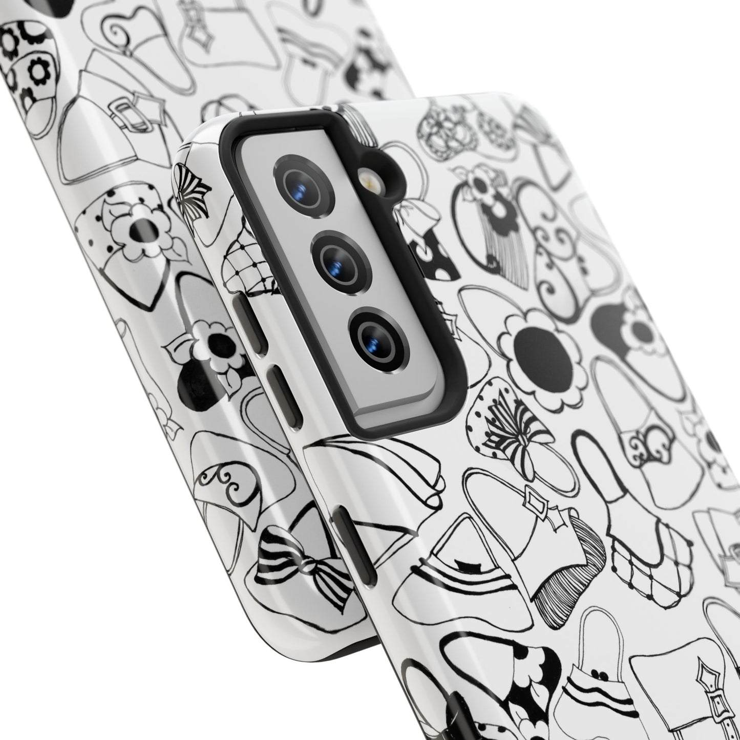 Handbags White / Black Phone Case