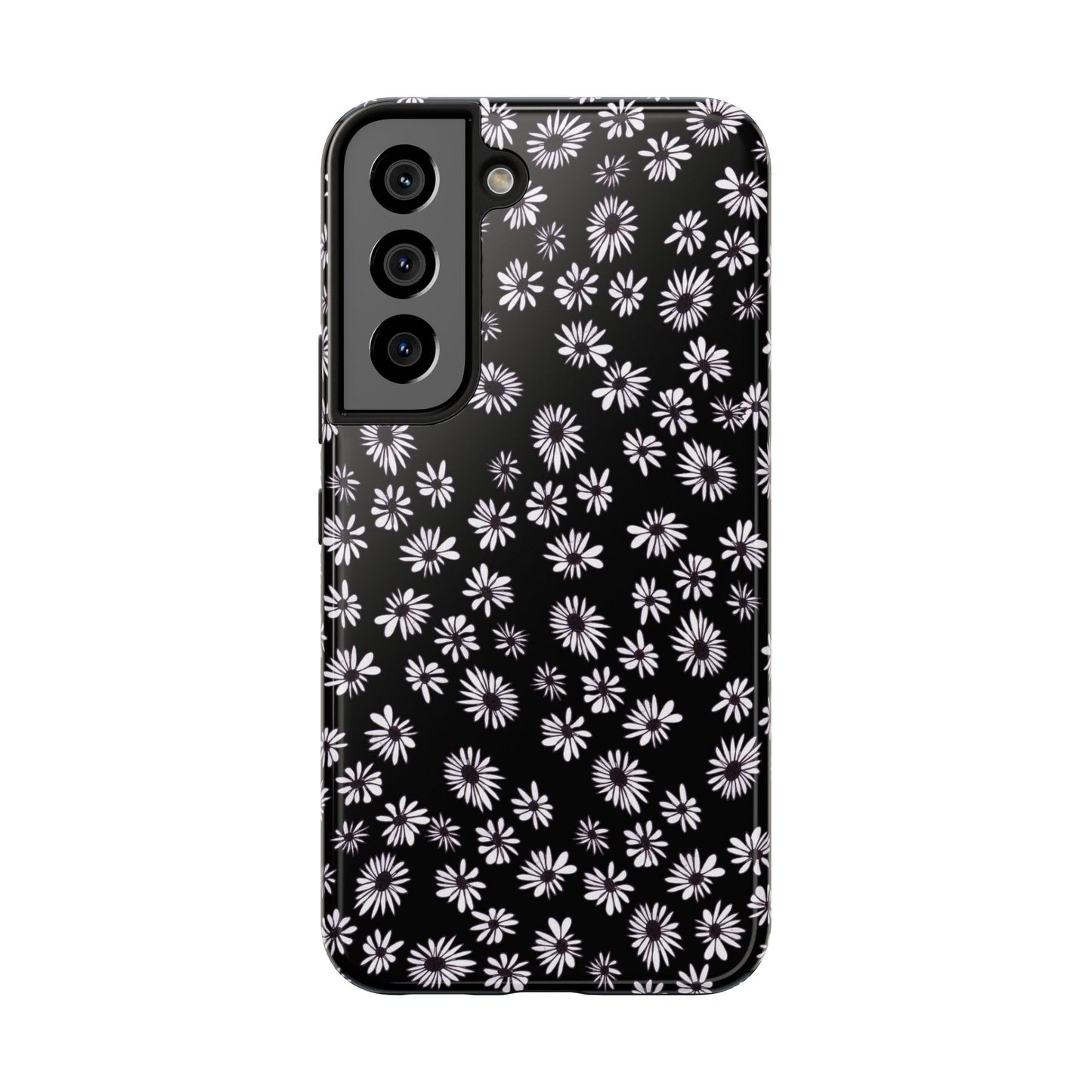 Random Daisy Black / White Phone Case