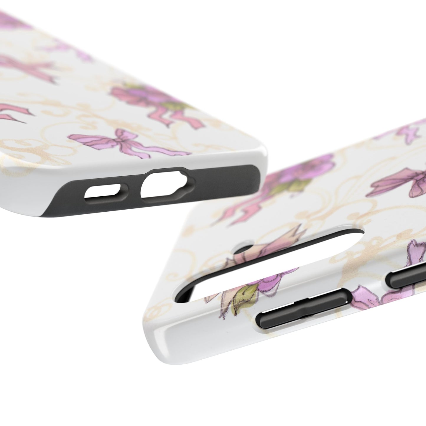 Flower Model Bow Flowers Phone Case
