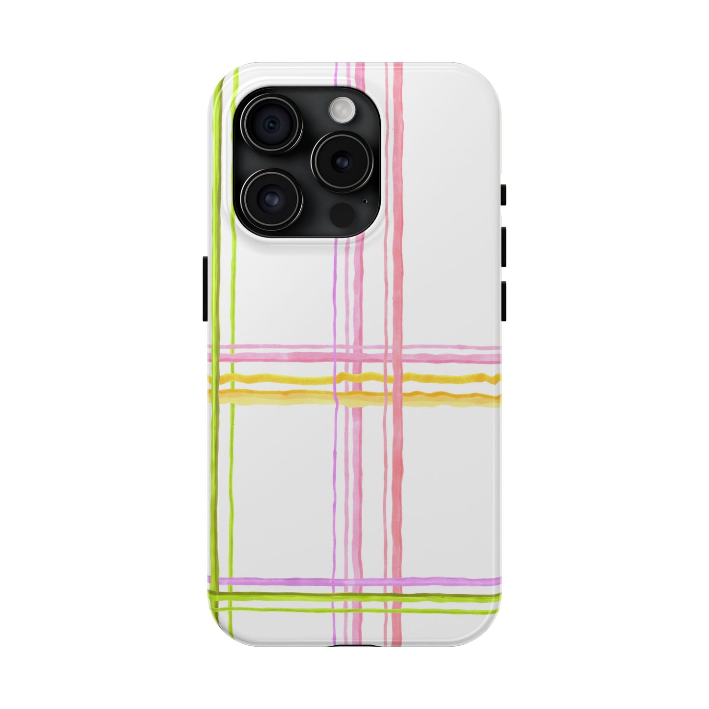 Cupcake Plaid Phone Case