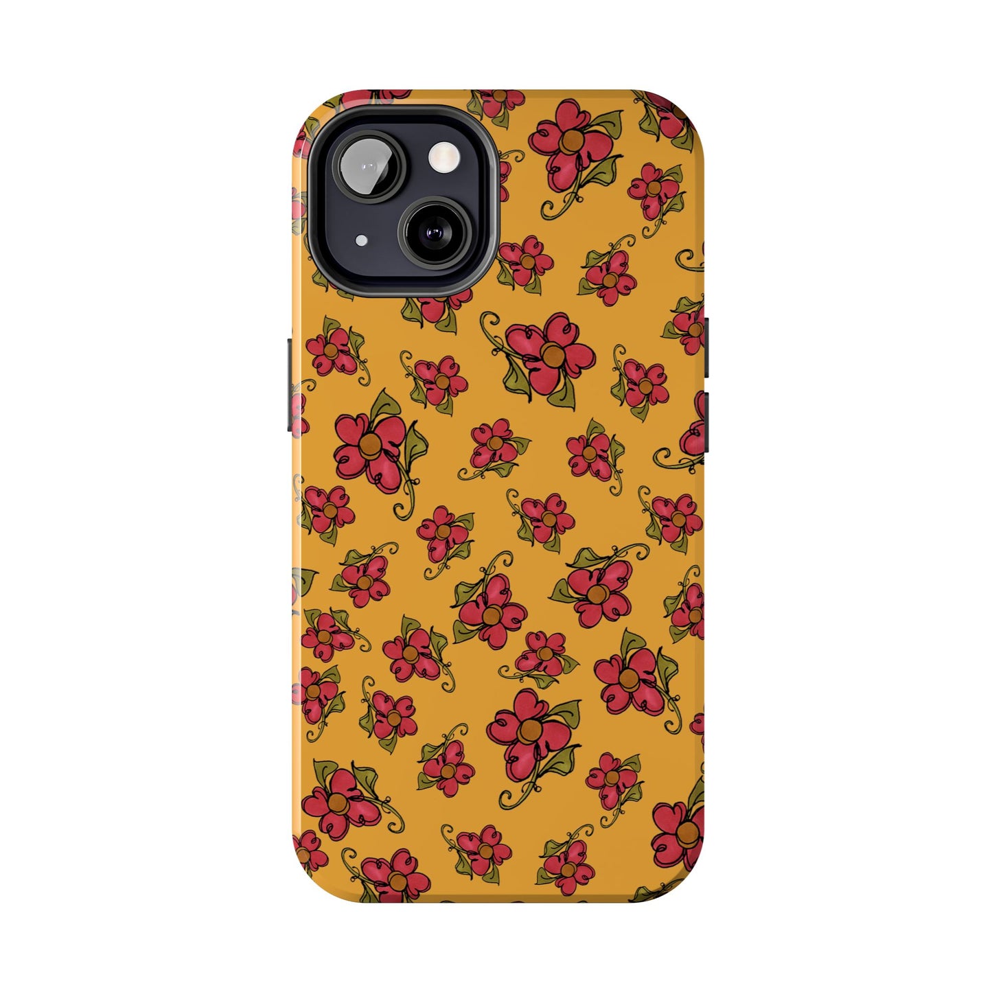 Daisy Caper Gold Phone Case
