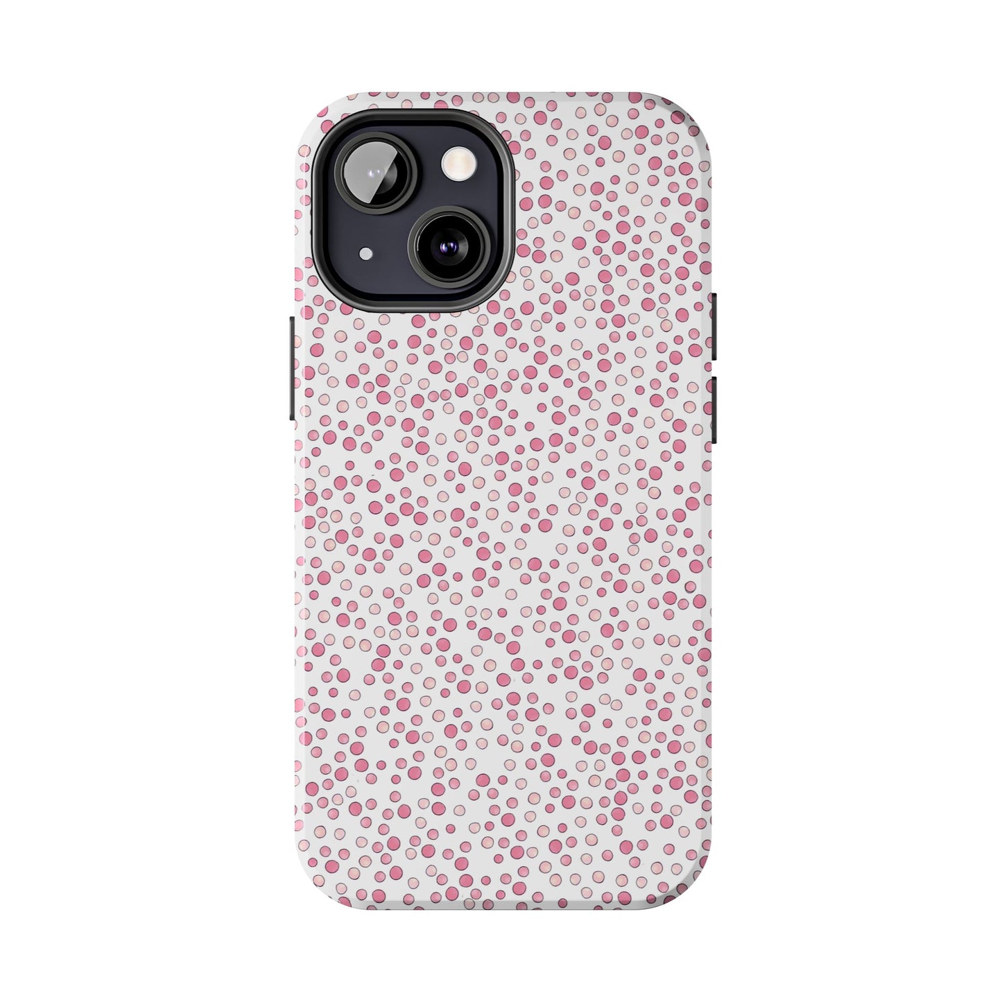 Water Spot Pink / White Phone Case
