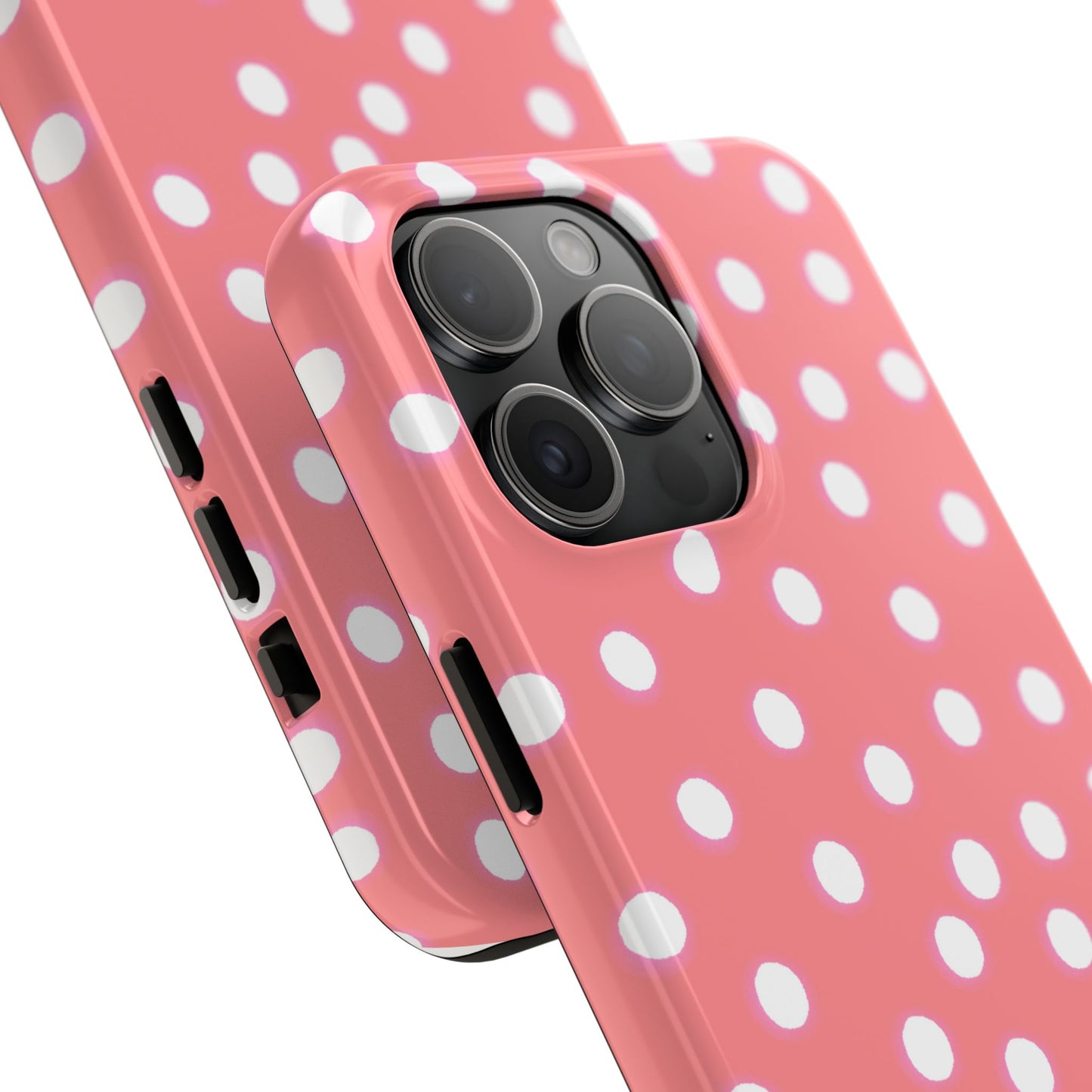 Plump Dots Coral Phone Case