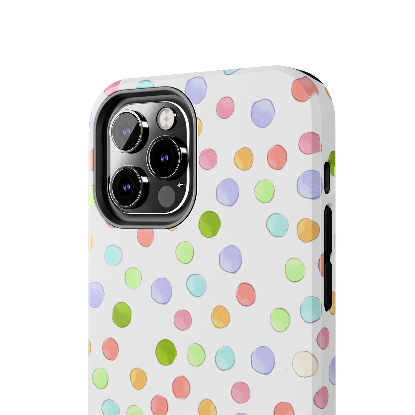 Happy Dots White Phone Case