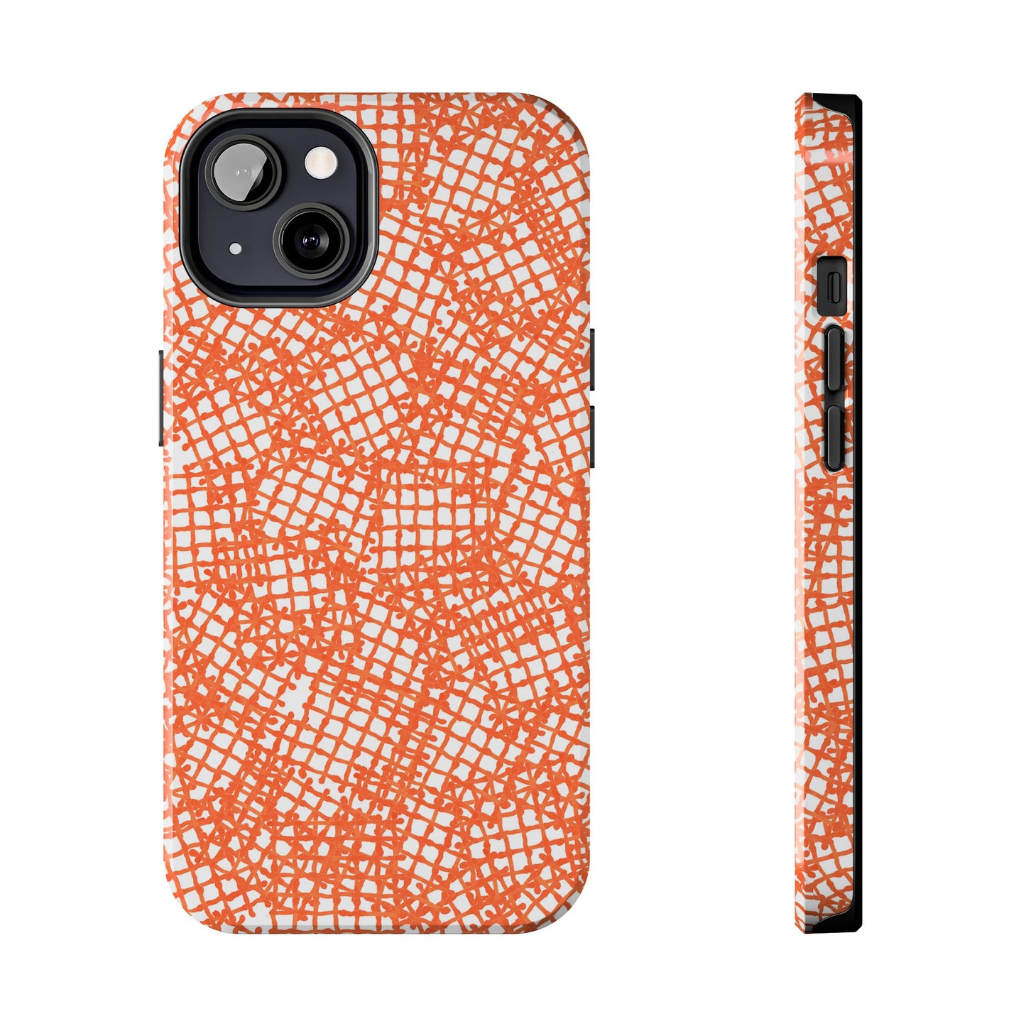 Random Waffle Orange Phone Case