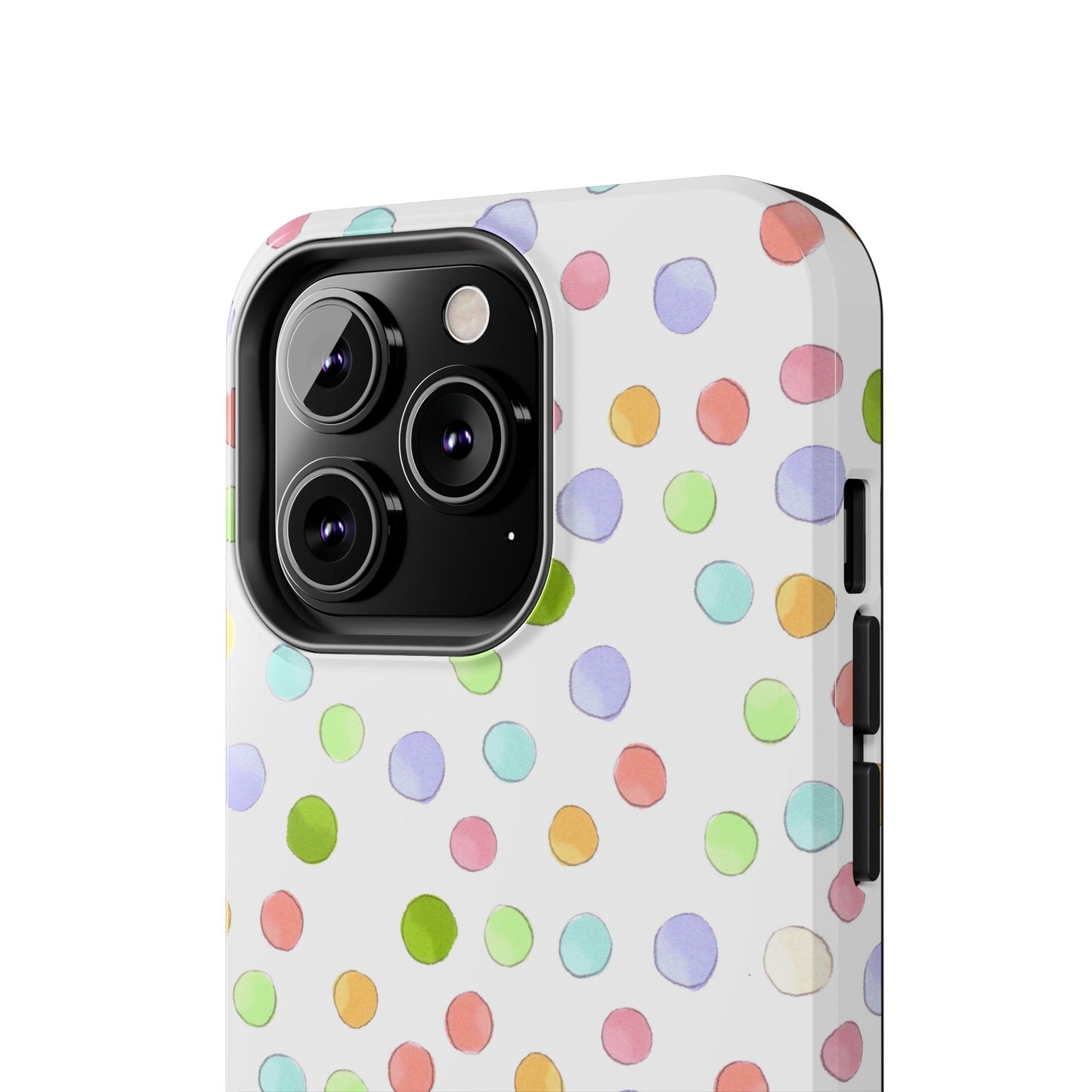Happy Dots White Phone Case
