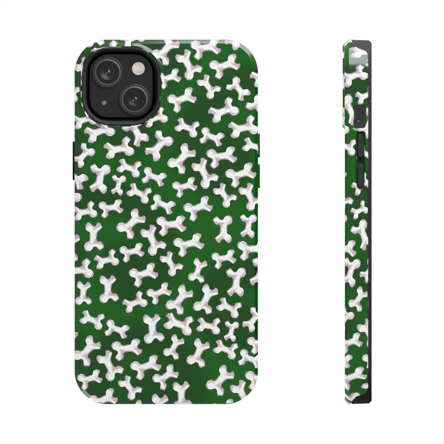 Bones a Lot Green Phone Case