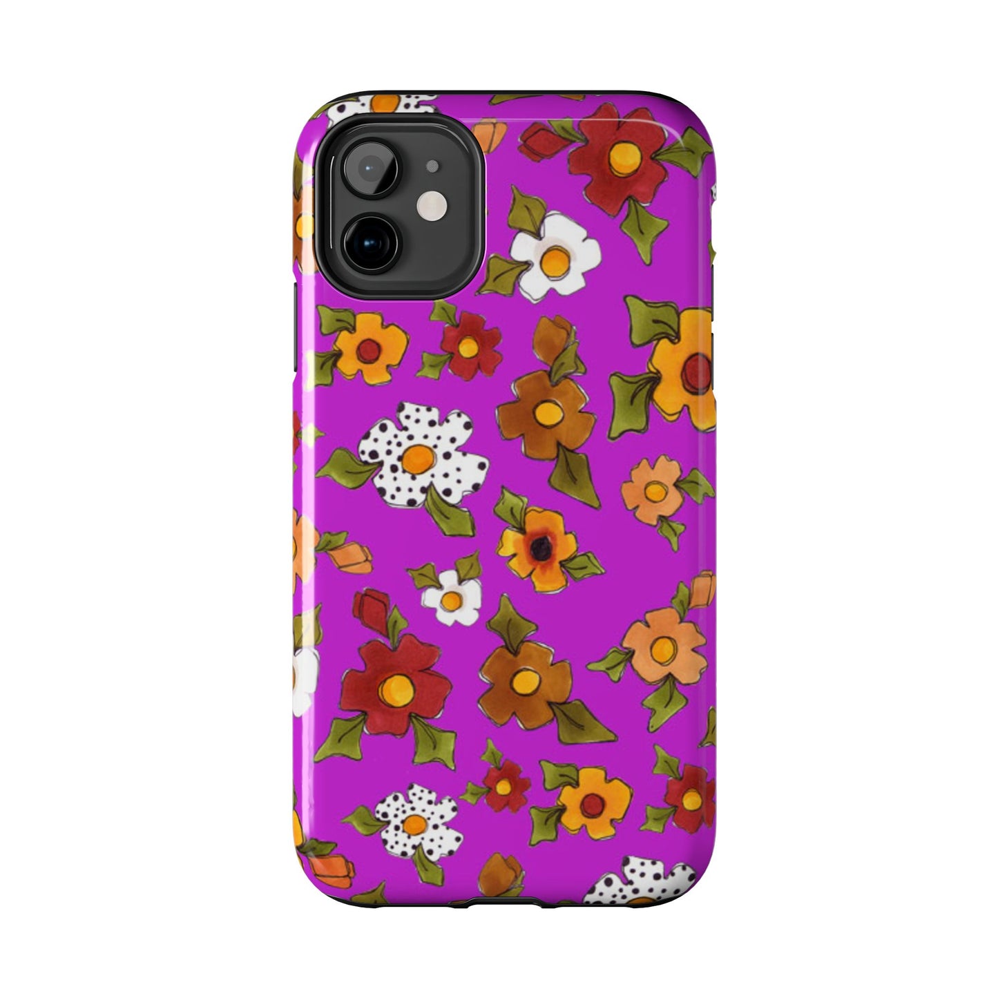 Spice Posie Magenta Phone Case