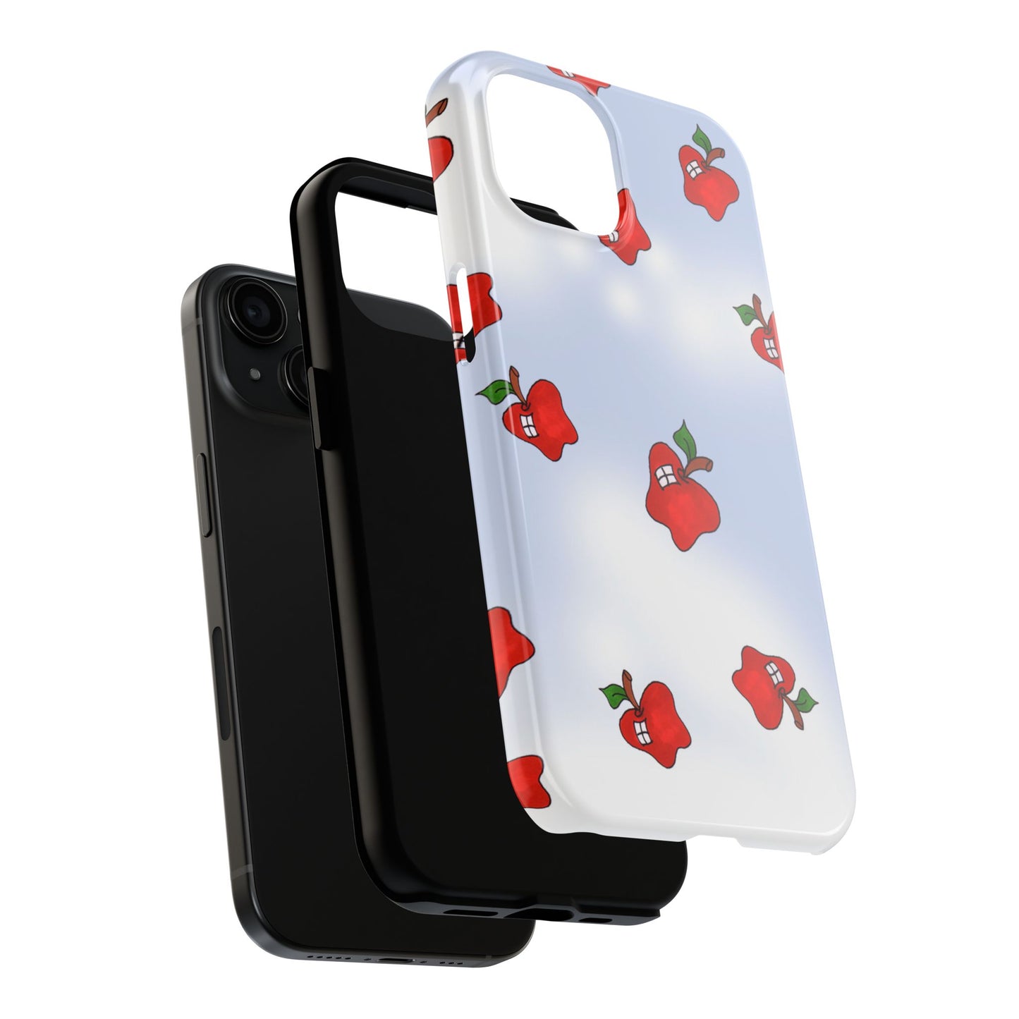 Flying Apples Blue Sky Phone Case