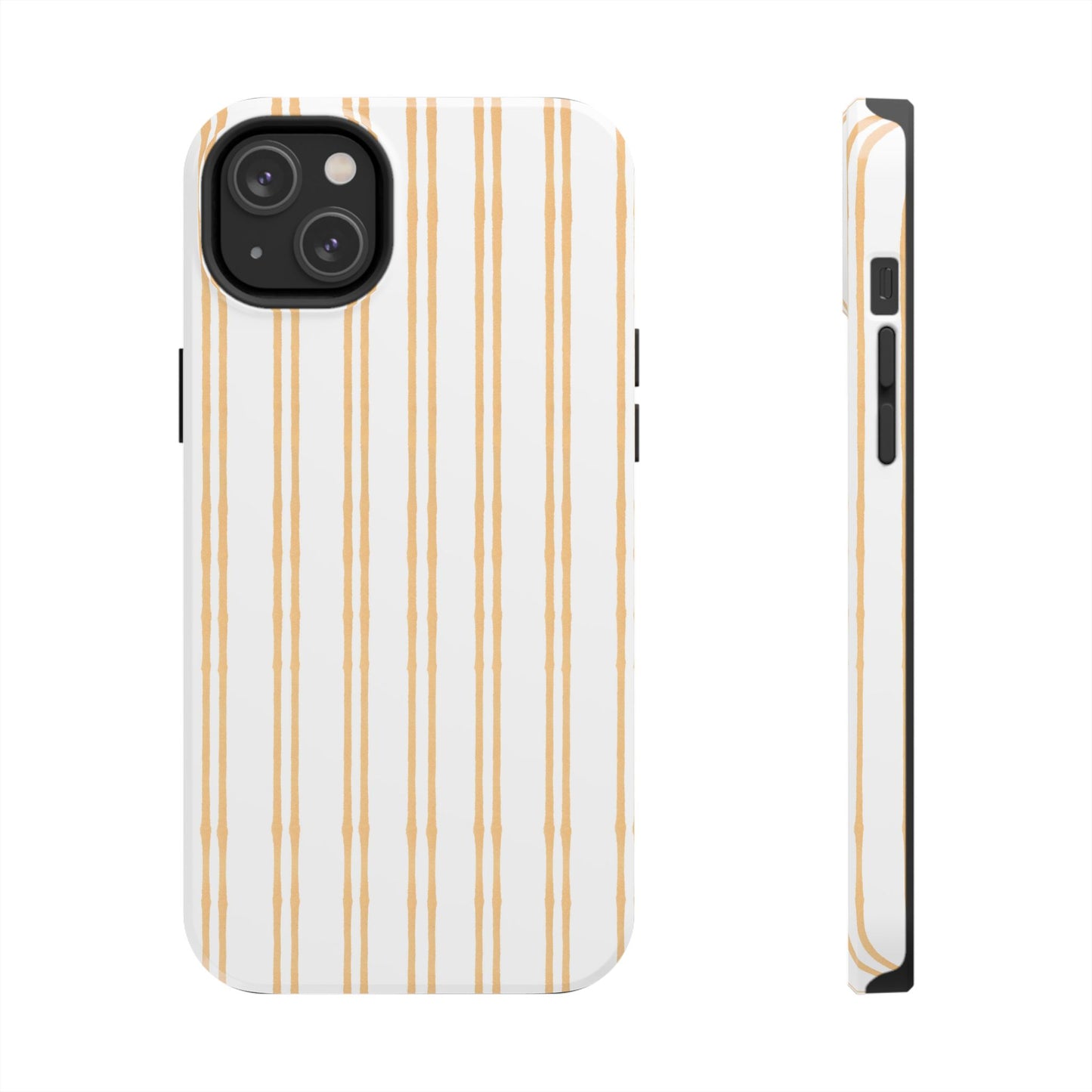 Double Stripe Yellow Phone Case