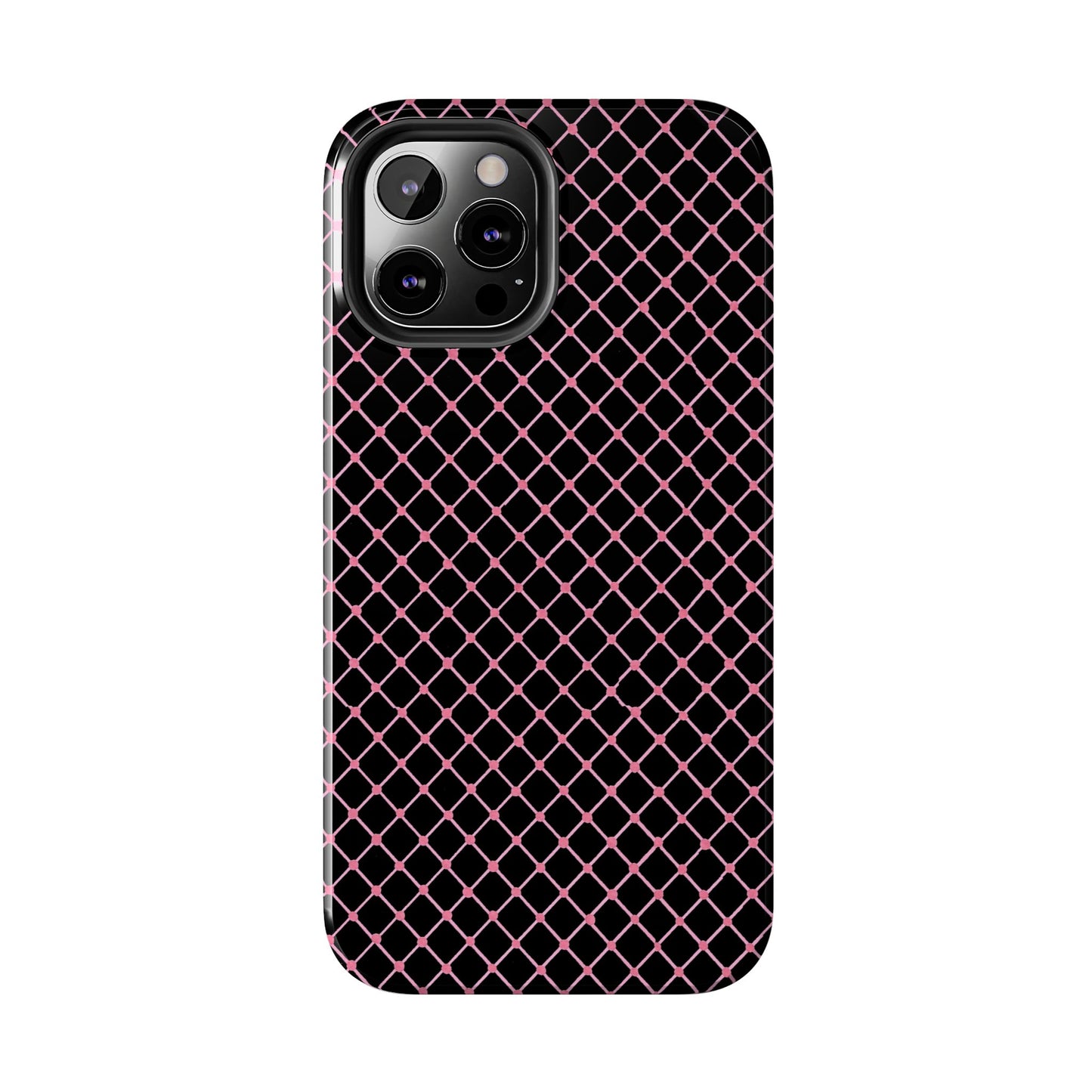 Cyclone Fence Black / Pink Phone Case