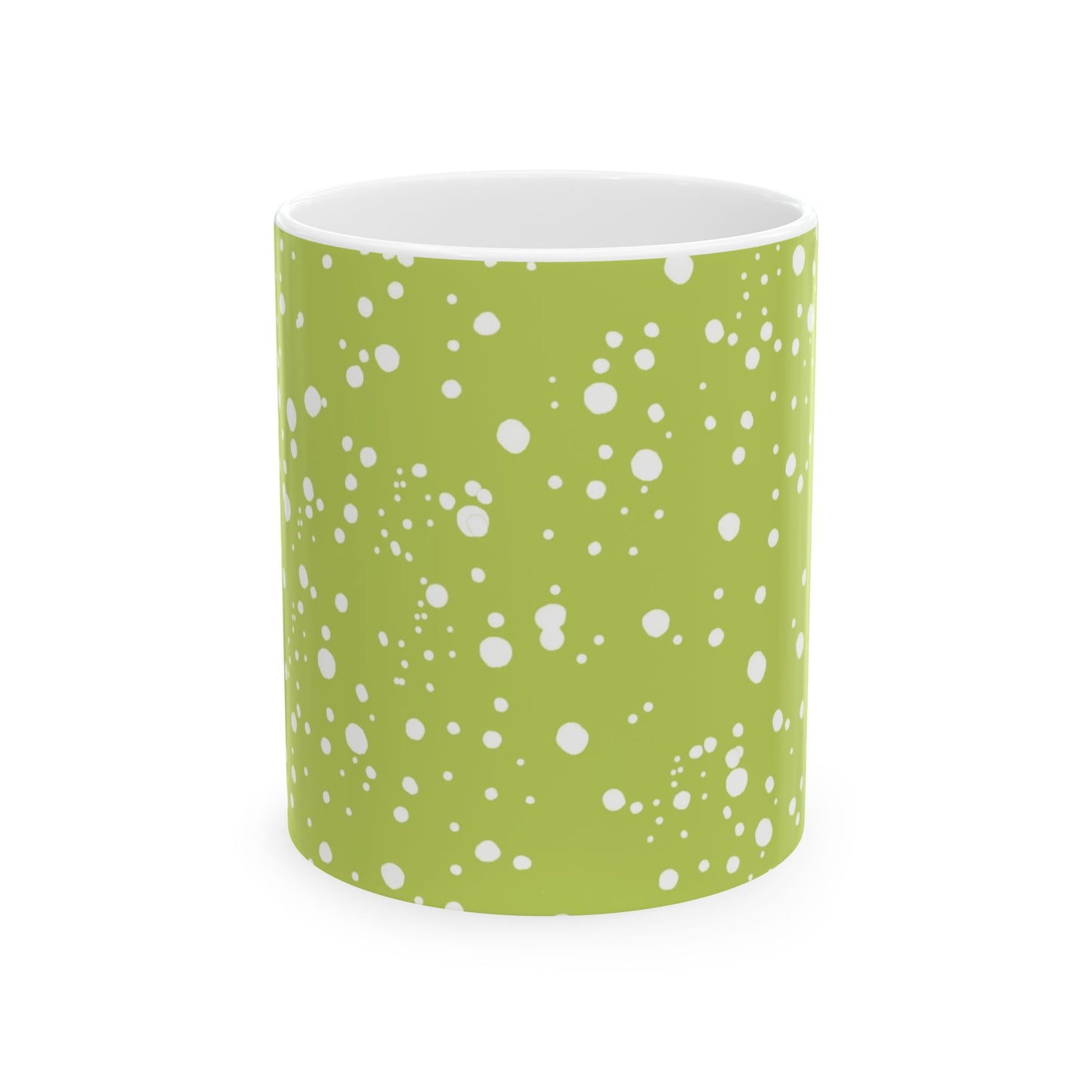 Galaxy Dots Green Cup