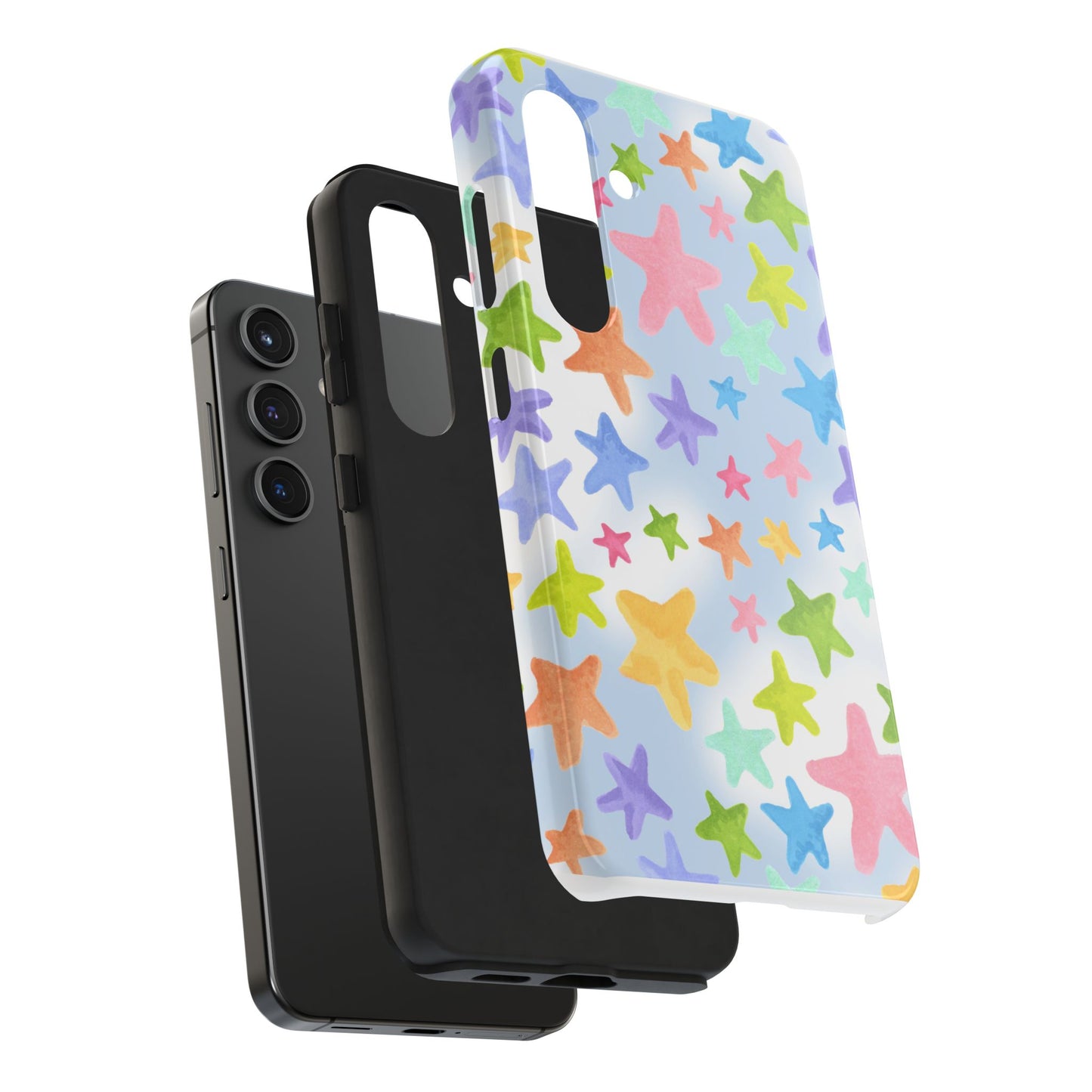 Happy Stars Blue Sky Phone Case