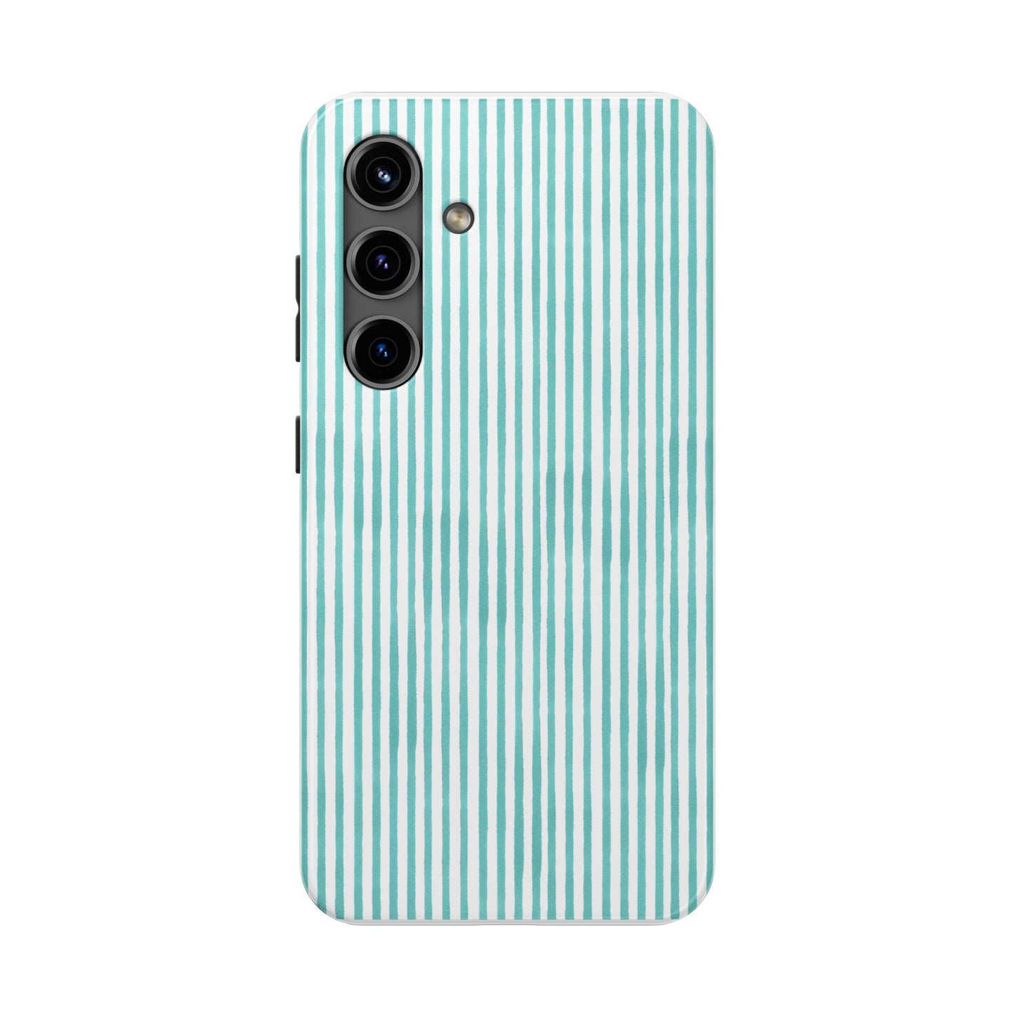 Lazy Stripe Turquoise Phone Case