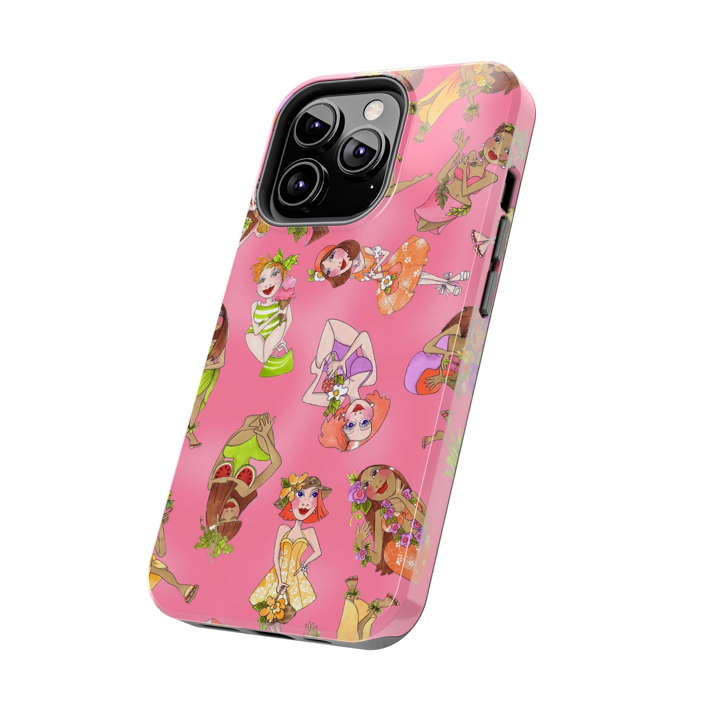 Island Toss Pink Phone Case