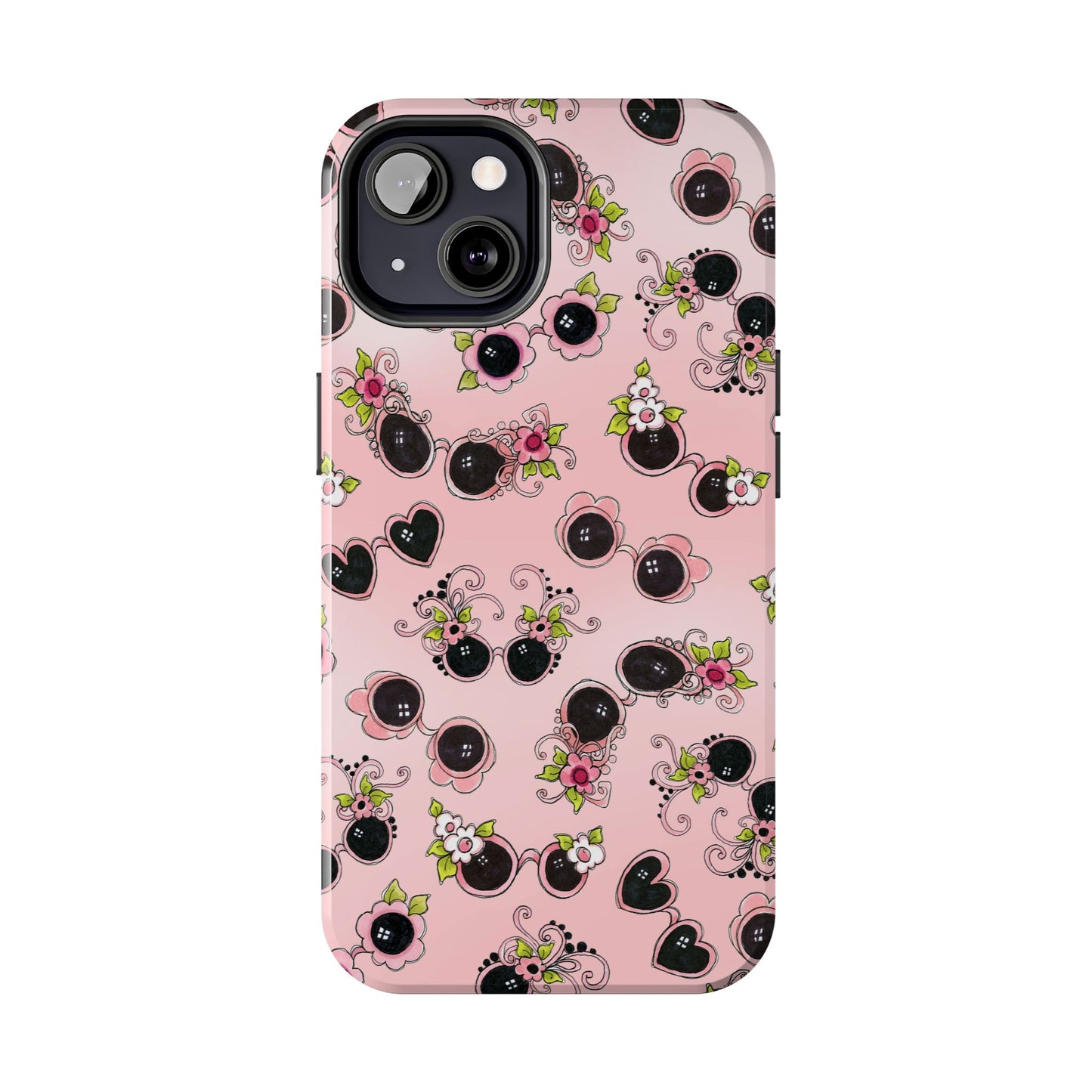 Tossed Shades Pink Phone Case