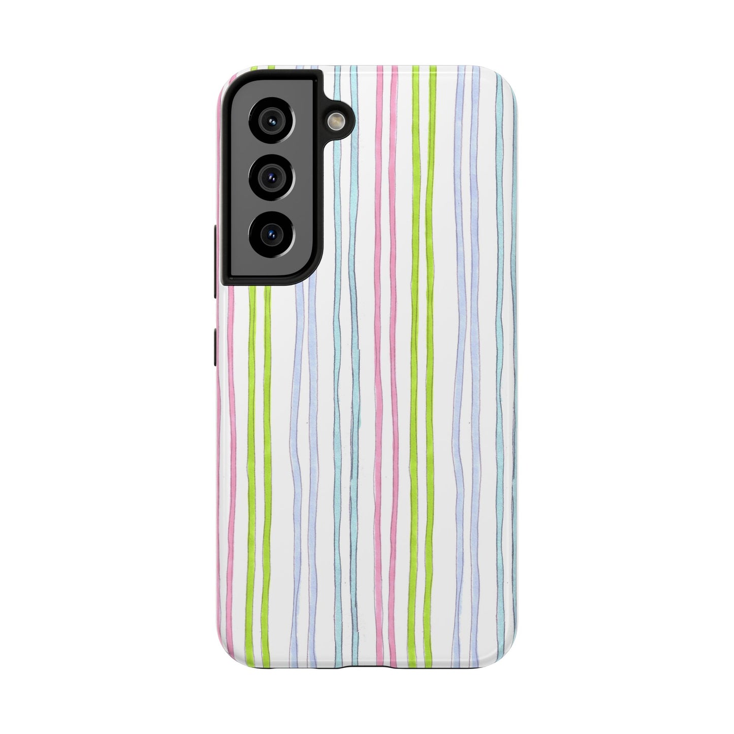 Belle Stripe White Phone Case