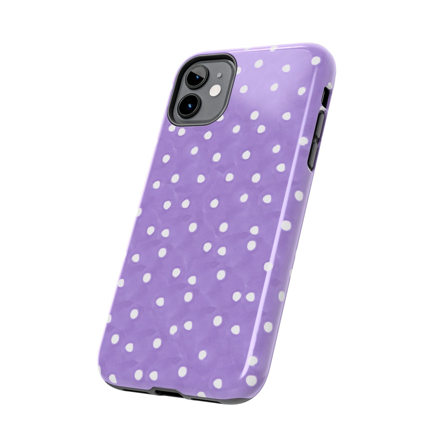 Curious Dots Purple Phone Case