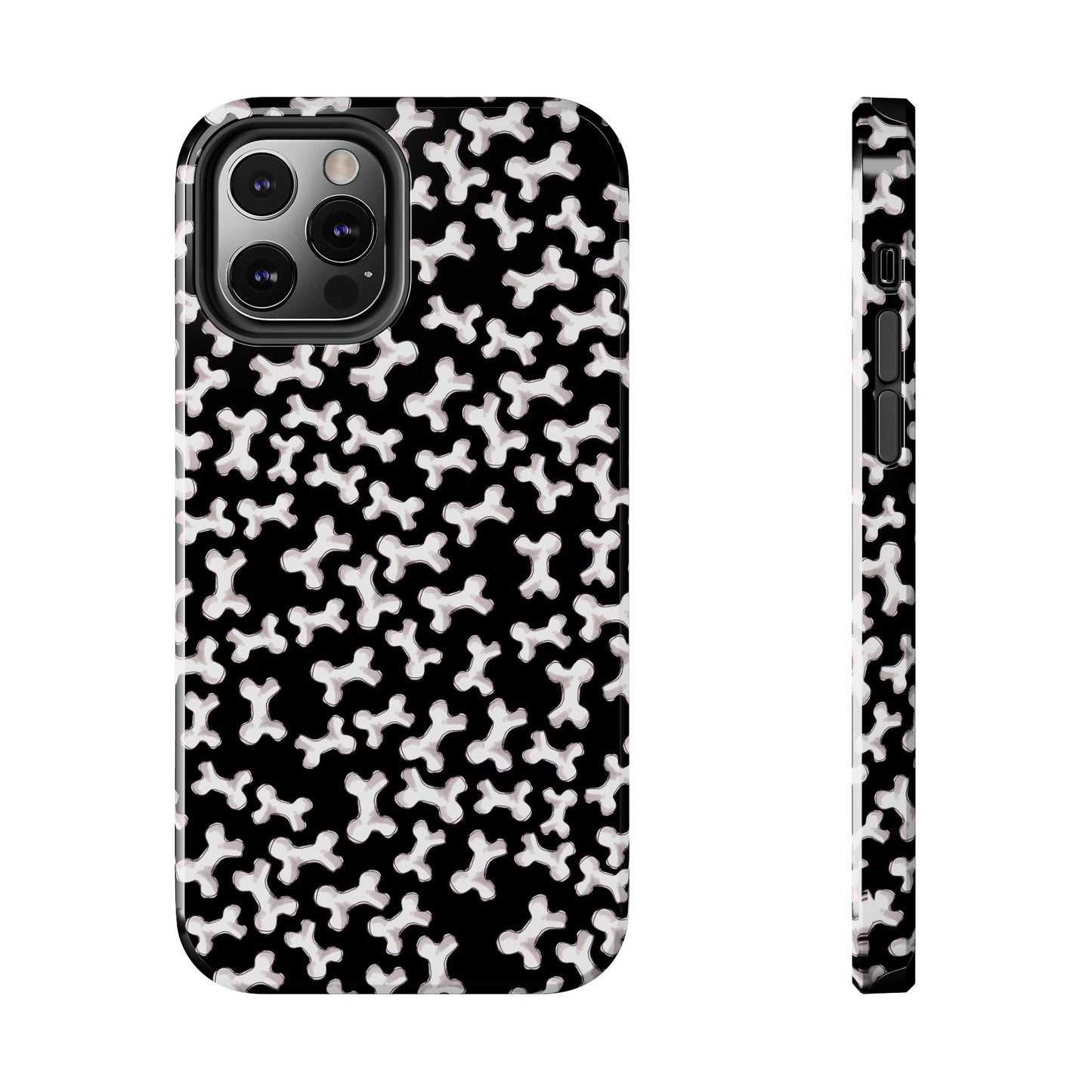 Bones a Lot Black Phone Case