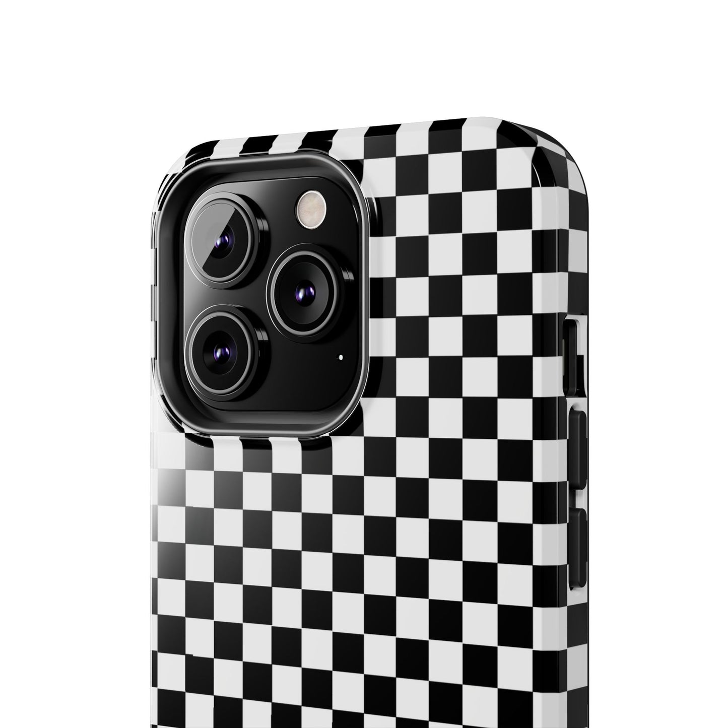 Checkerboard Black / White Phone Case
