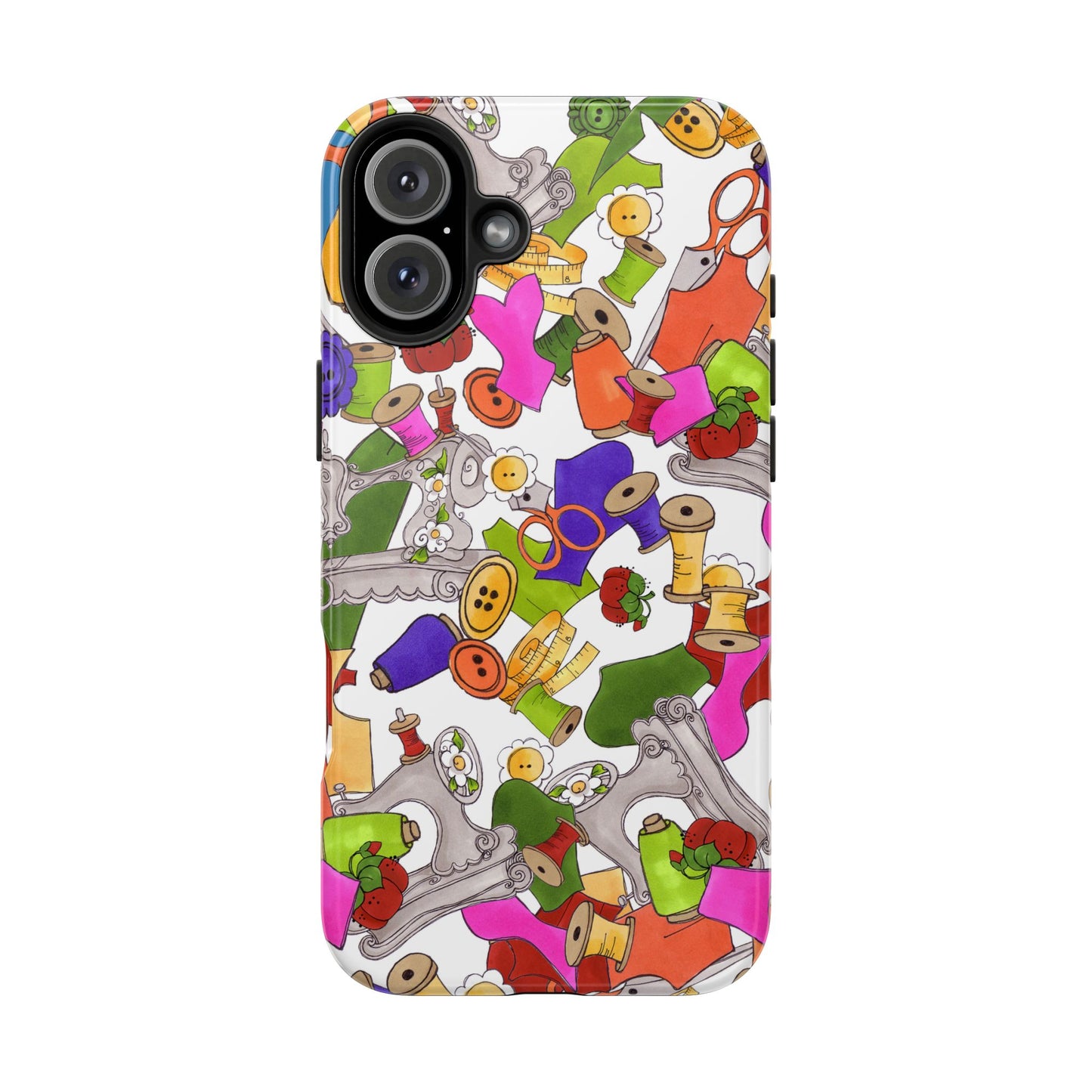 Kaleidasew White Phone Case