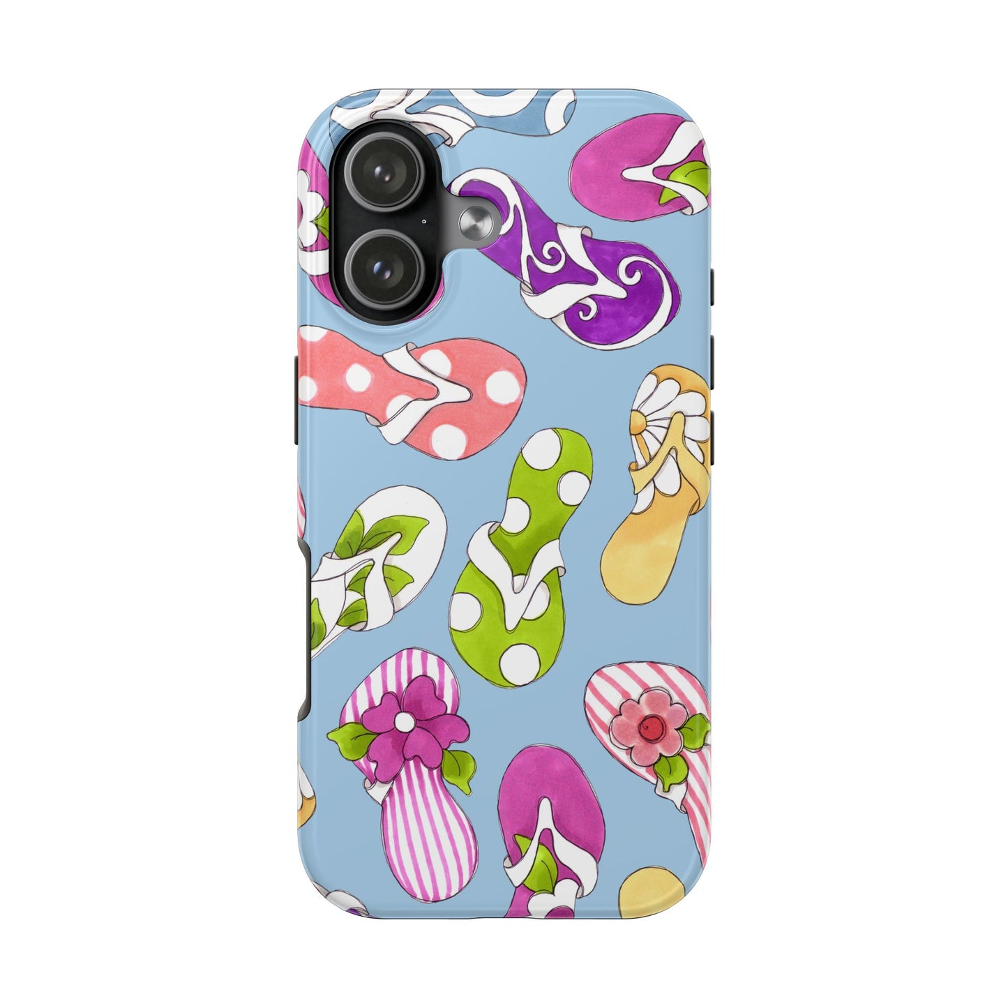 Flip Flops Blue Phone Case