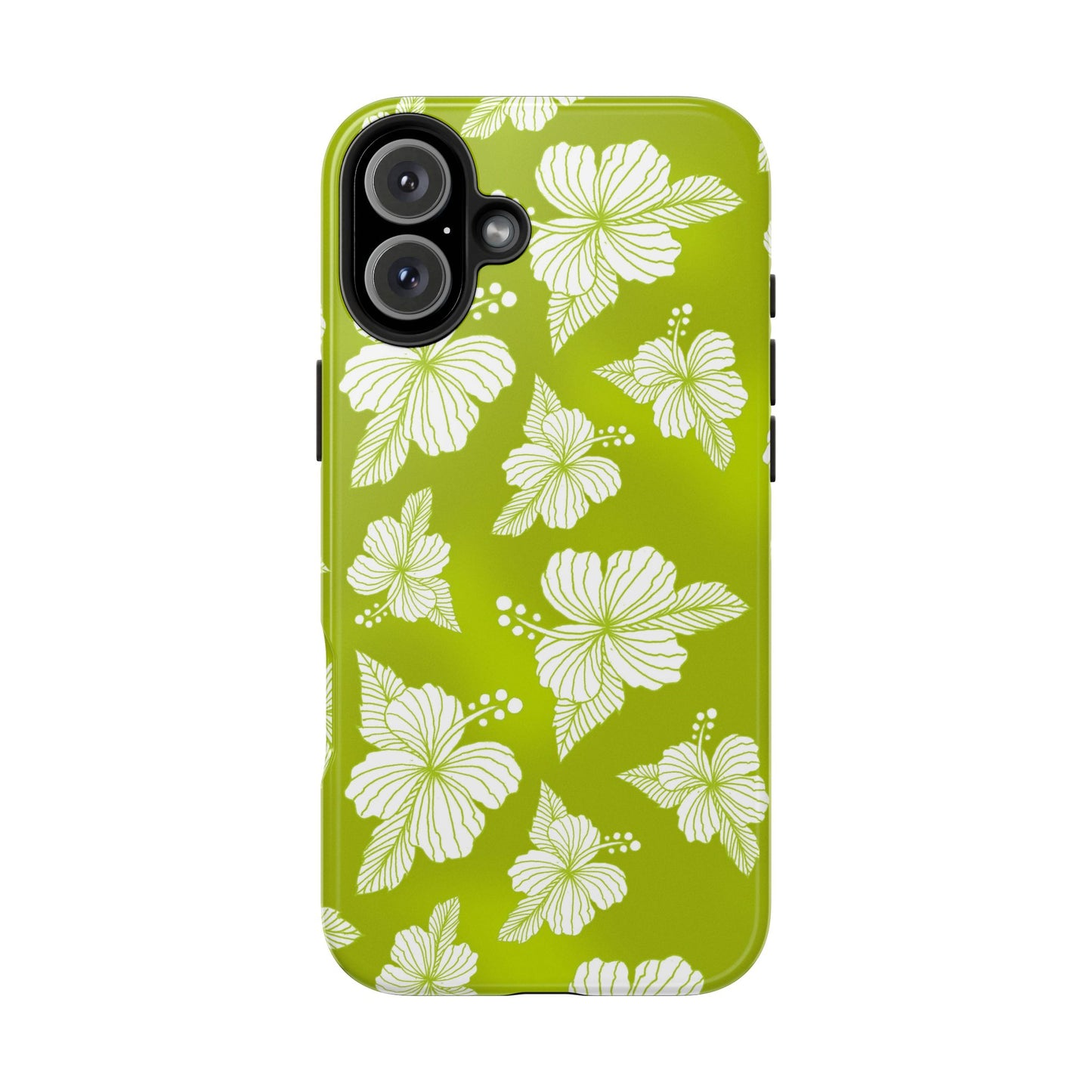 Hibiscus Green Phone Case