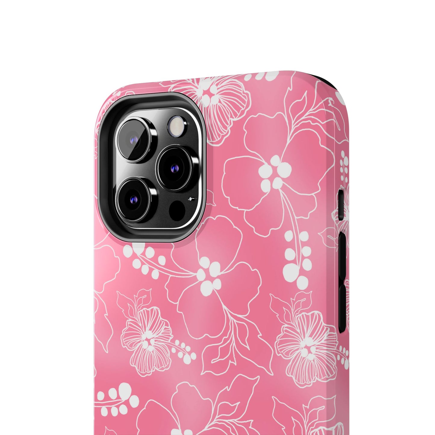Lacey Hibiscus Pink Phone Case