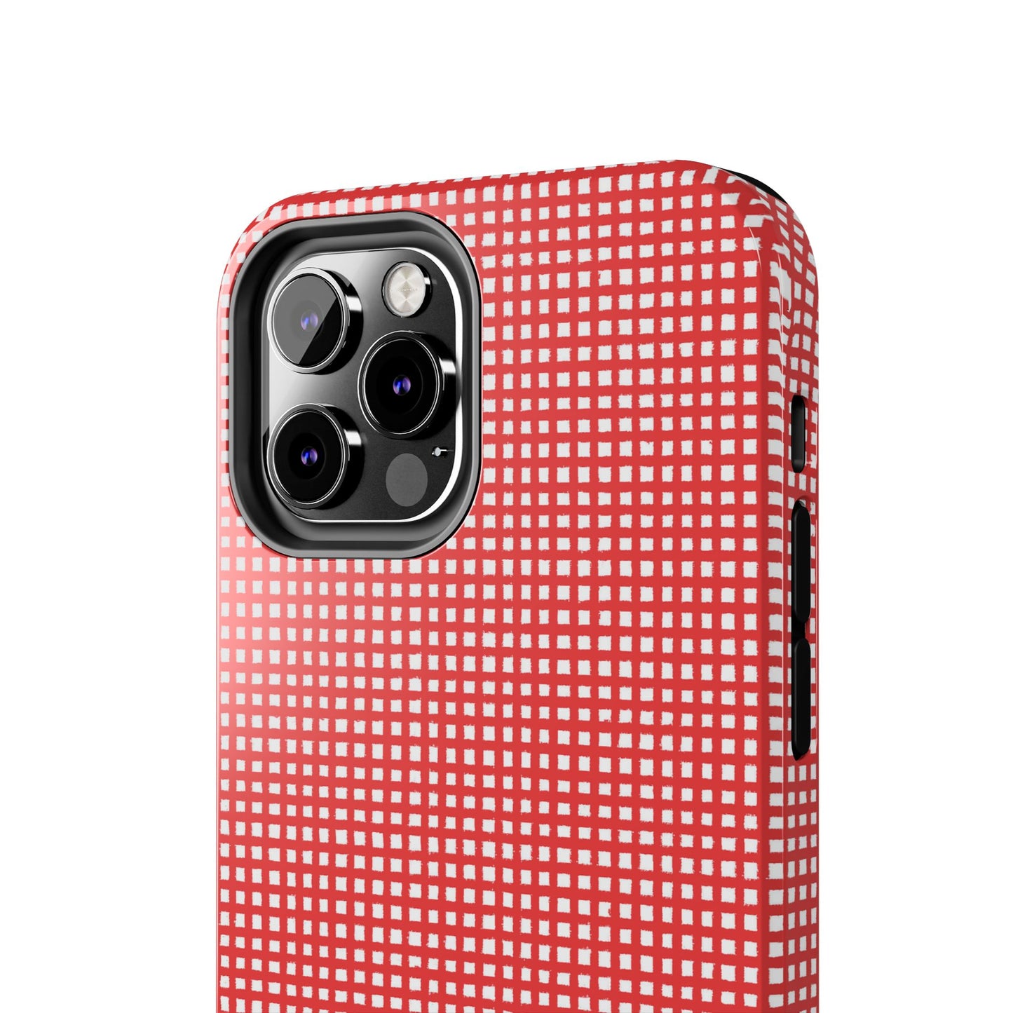 Chipper Check Red Phone Case