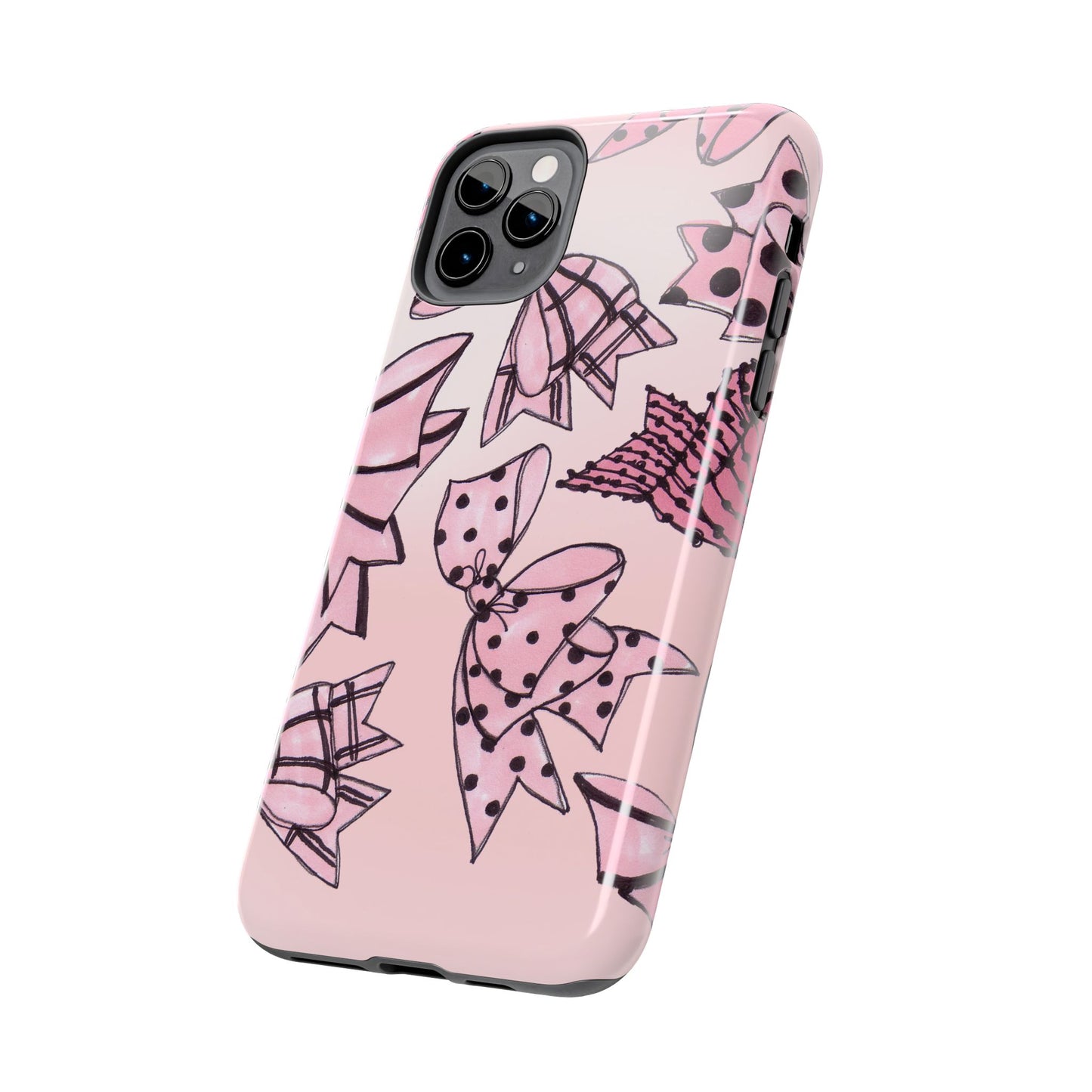 Cat Bows Pink Phone Case