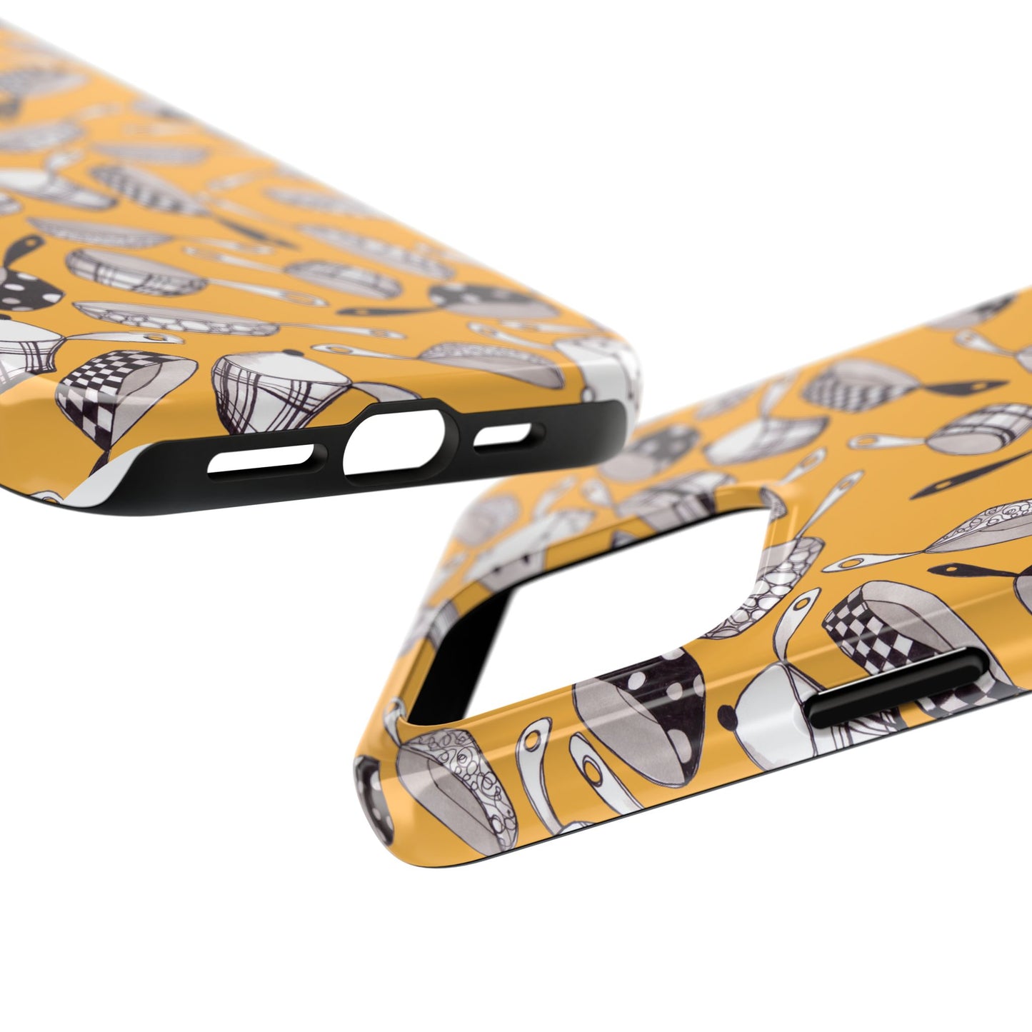 Pots & Pans Flyin' Yellow Phone Case