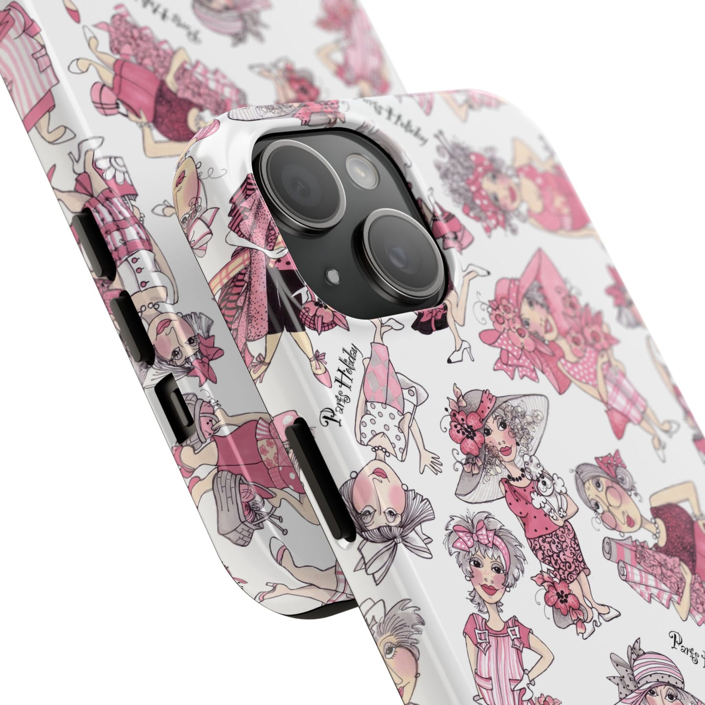 Parisians White Phone Case