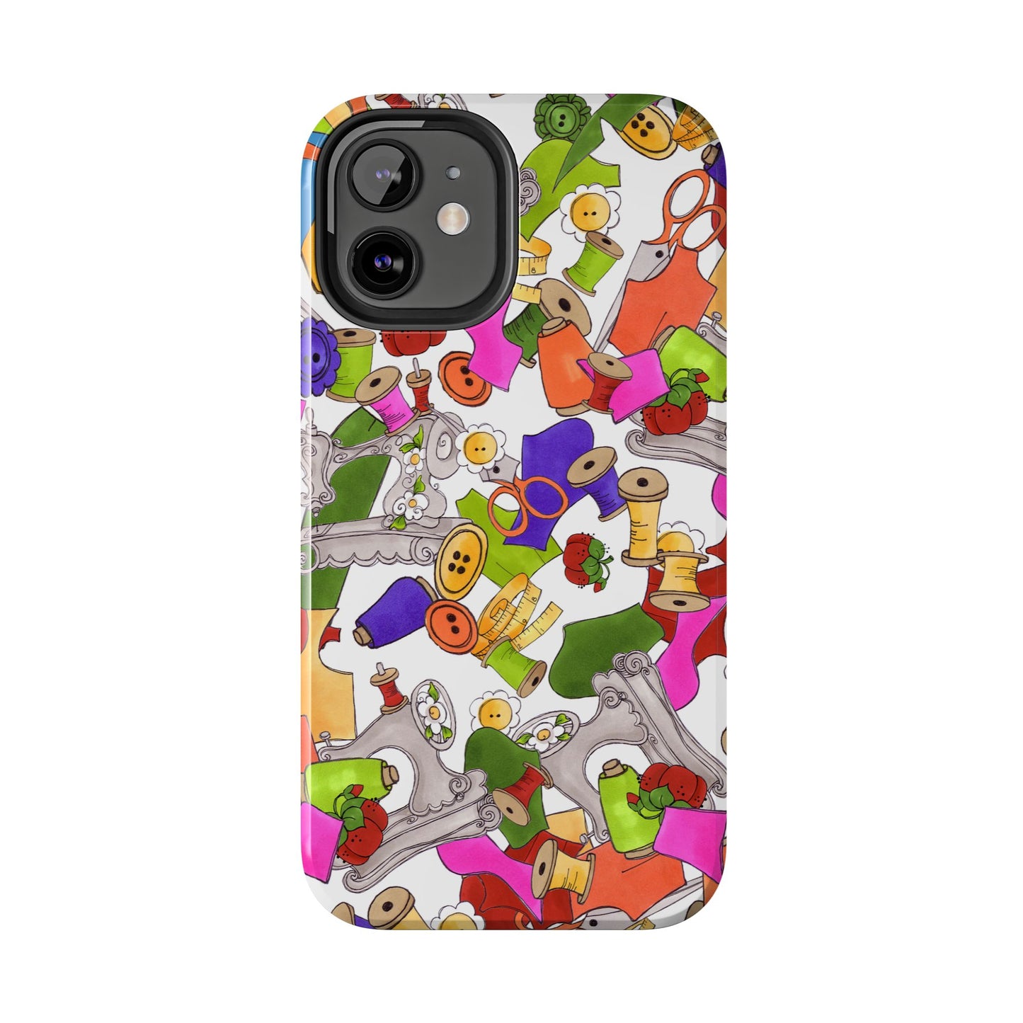 Kaleidasew White Phone Case