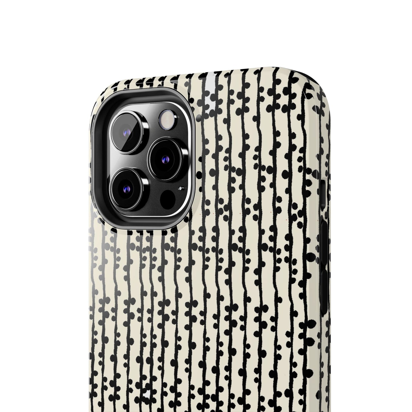 Loopy Stripe Bone Phone Case