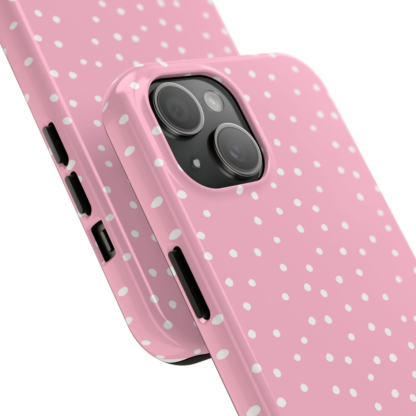 Dinky Dots Pink / White Phone Case