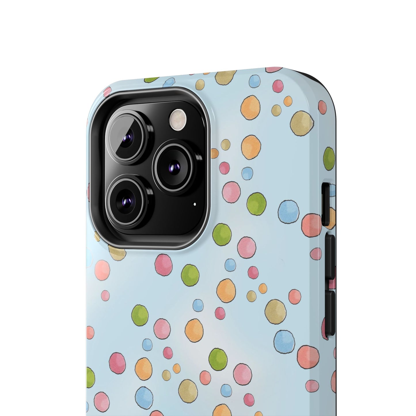 Clown Dots Blue Sky Phone Case