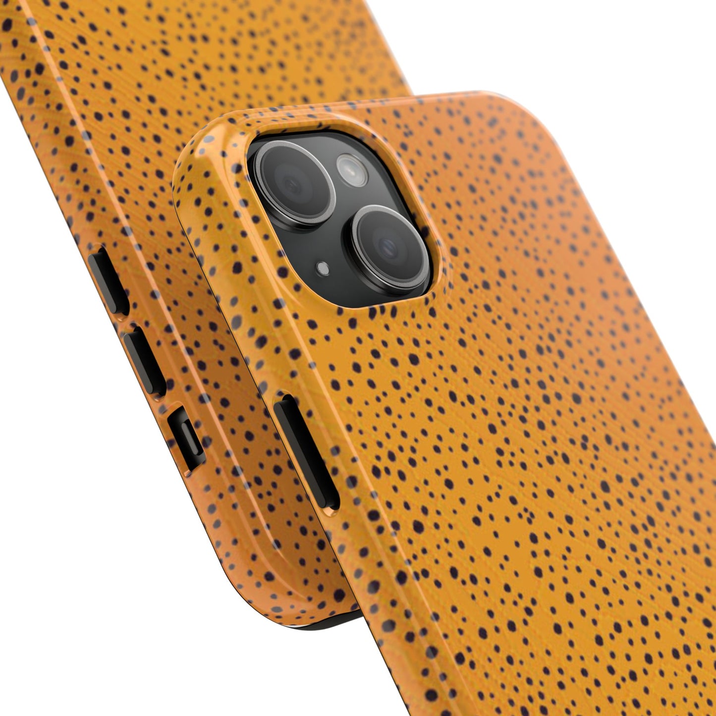 Pepper Dots Gold Phone Case