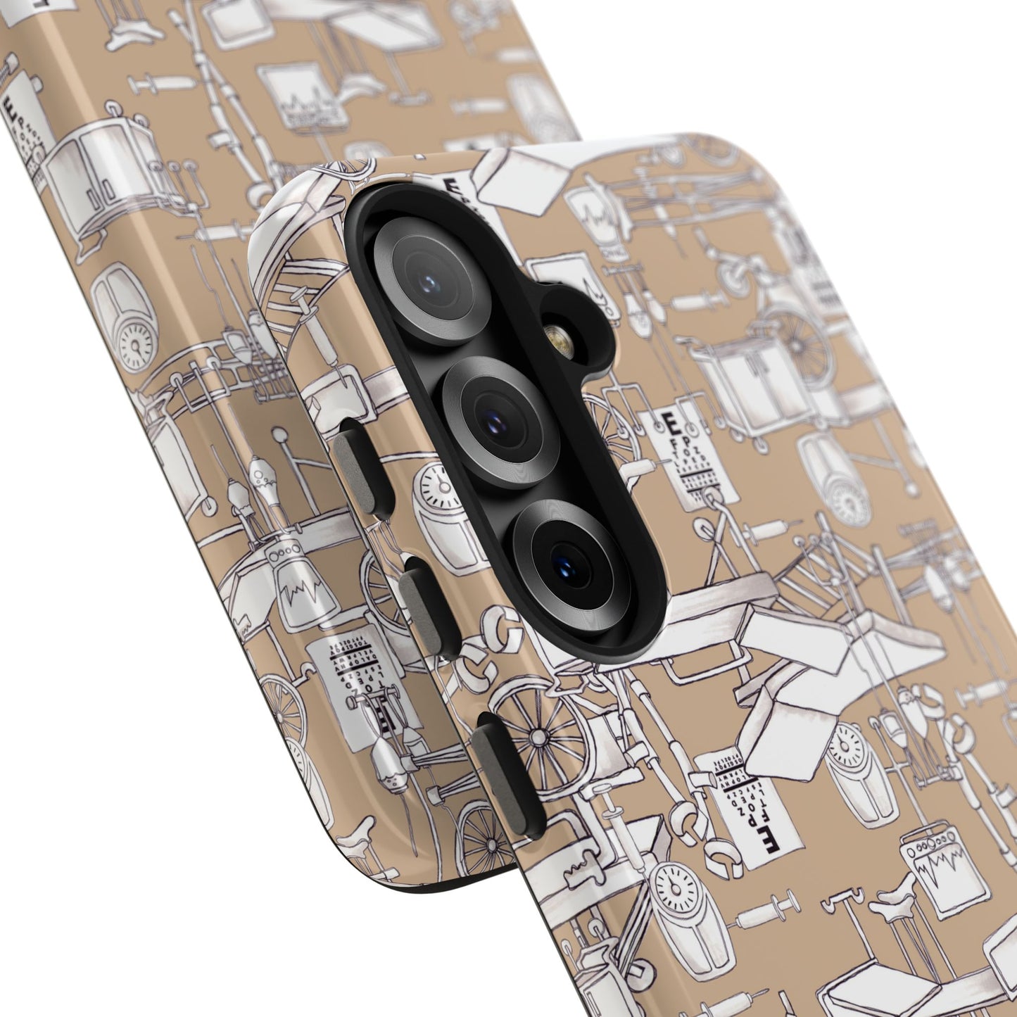 Essentials Khaki / White Phone Case