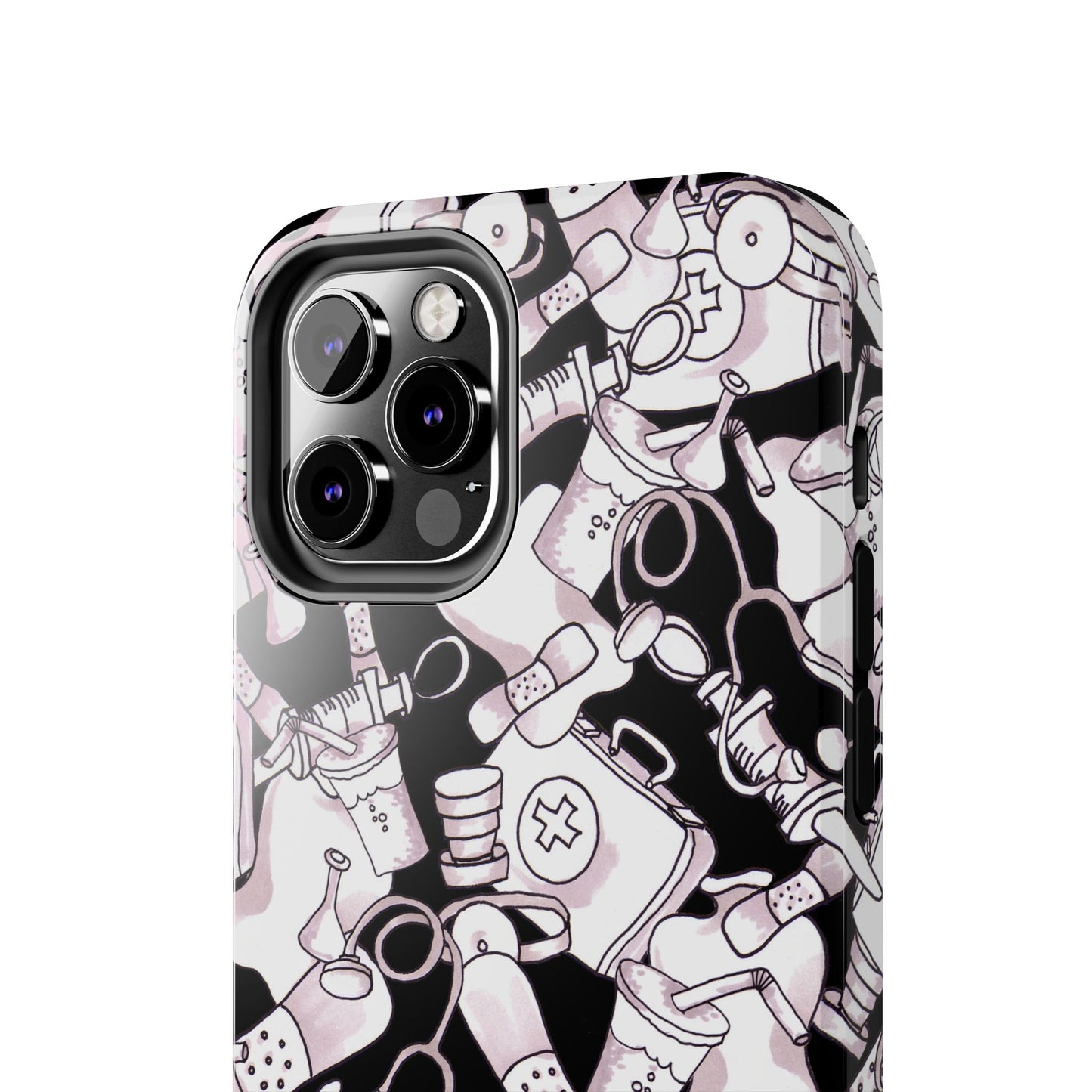 Med Stuff Black Phone Case