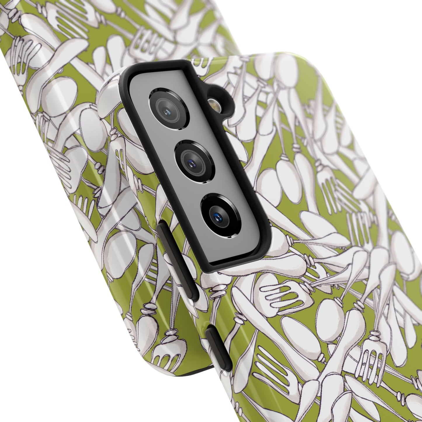 Silverware Wars Green Phone Case