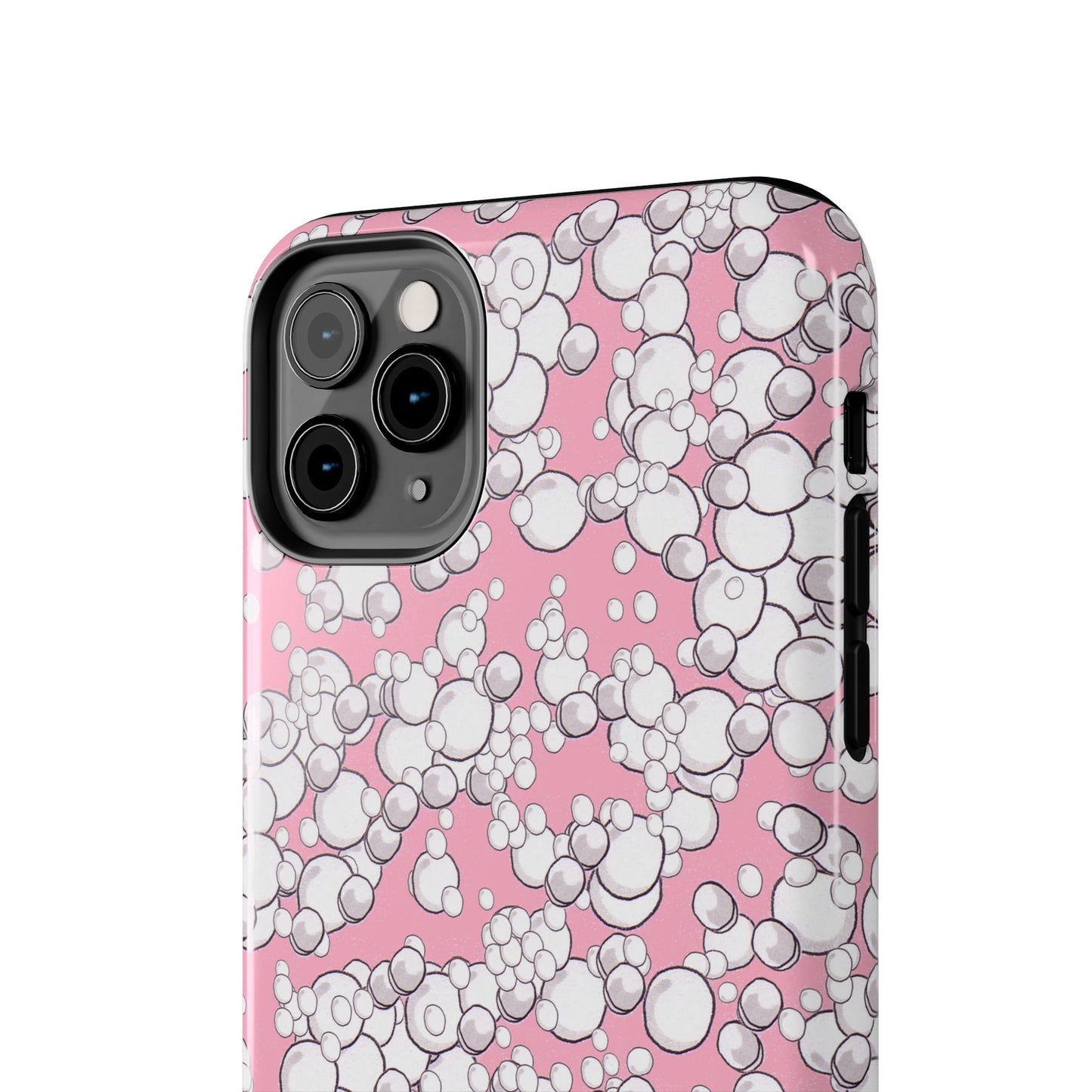 Bubble Dots Pink Phone Case