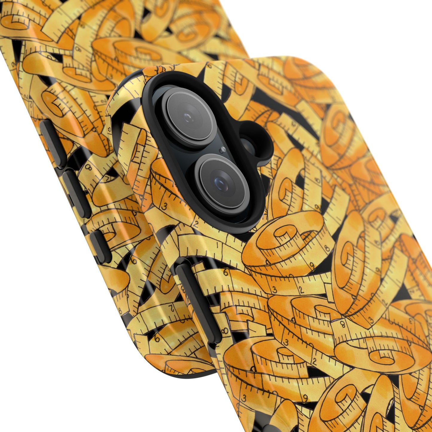 Tape Storm Black / Yellow Phone Case