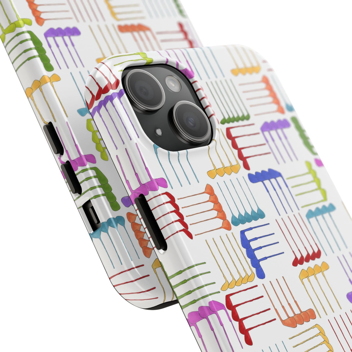 Club Weave White Phone Case