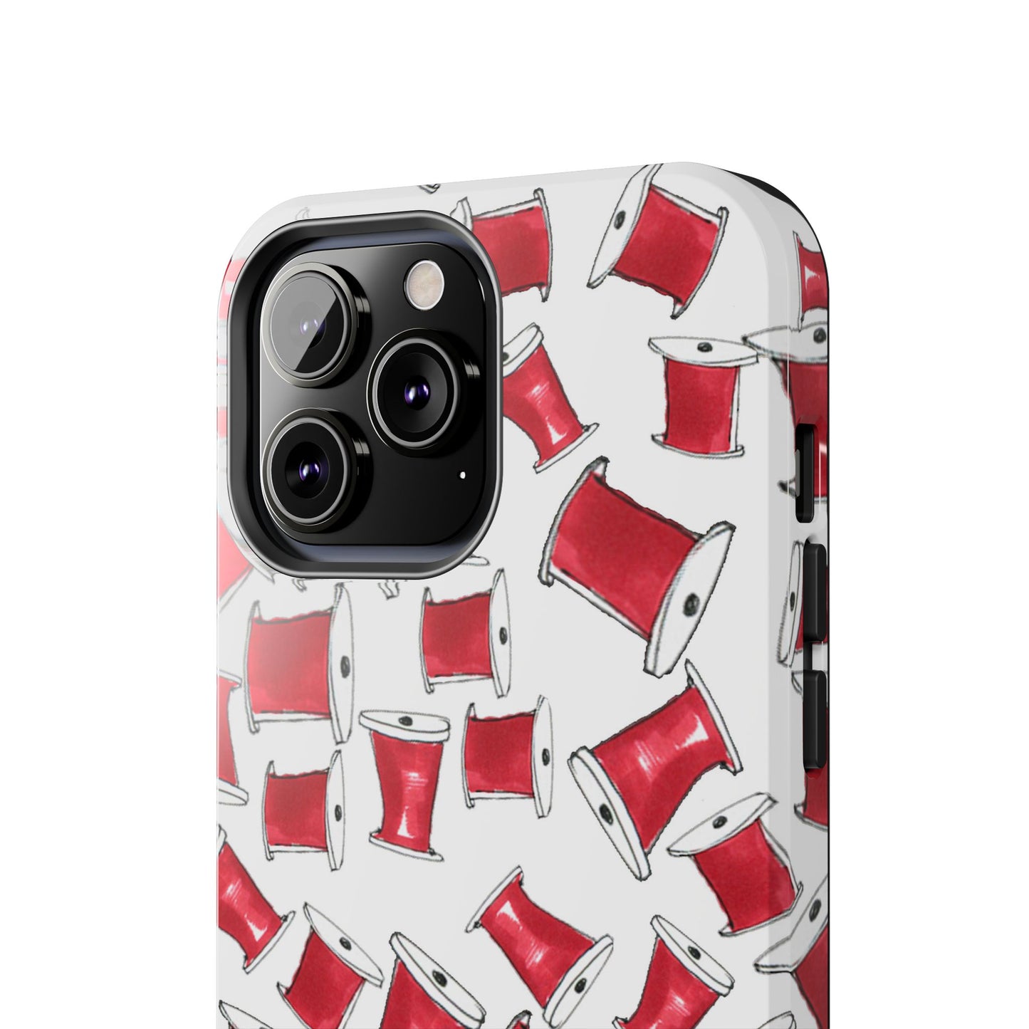 Red Thread White Phone Case