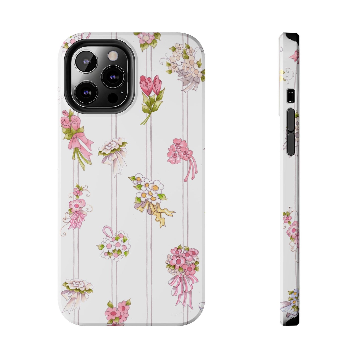 Bouquet Stripe Phone Case